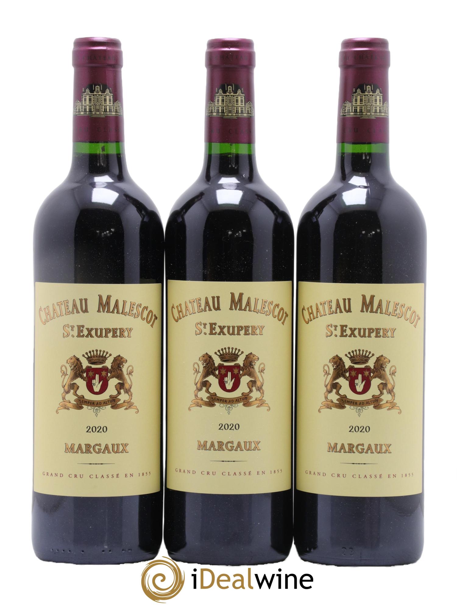 Château Malescot Saint-Exupéry 3ème Grand Cru Classé  2020 - Posten von 12 Flaschen - 1