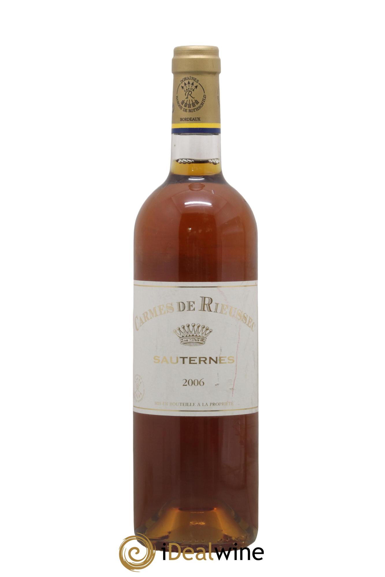 Carmes de Rieussec 2006 - Posten von 1 Flasche - 0