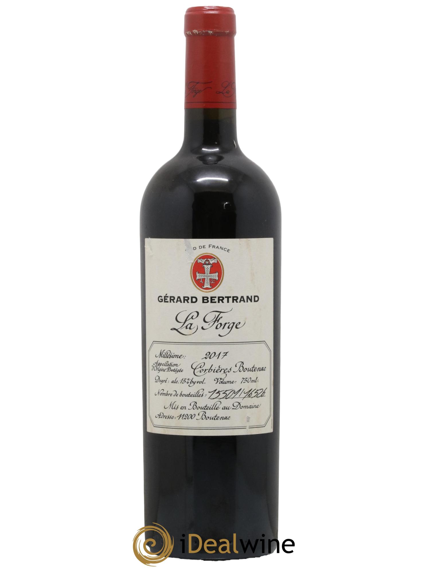Corbières La Forge Gérard Bertrand 2017 - Lot de 1 bouteille - 0