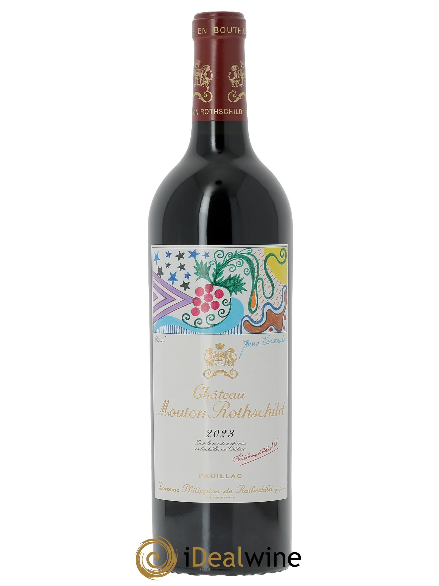 Château Mouton Rothschild 1er Grand Cru Classé (CBO à partir de 3 bts) 2023 - Lot de 1 bouteille - 0