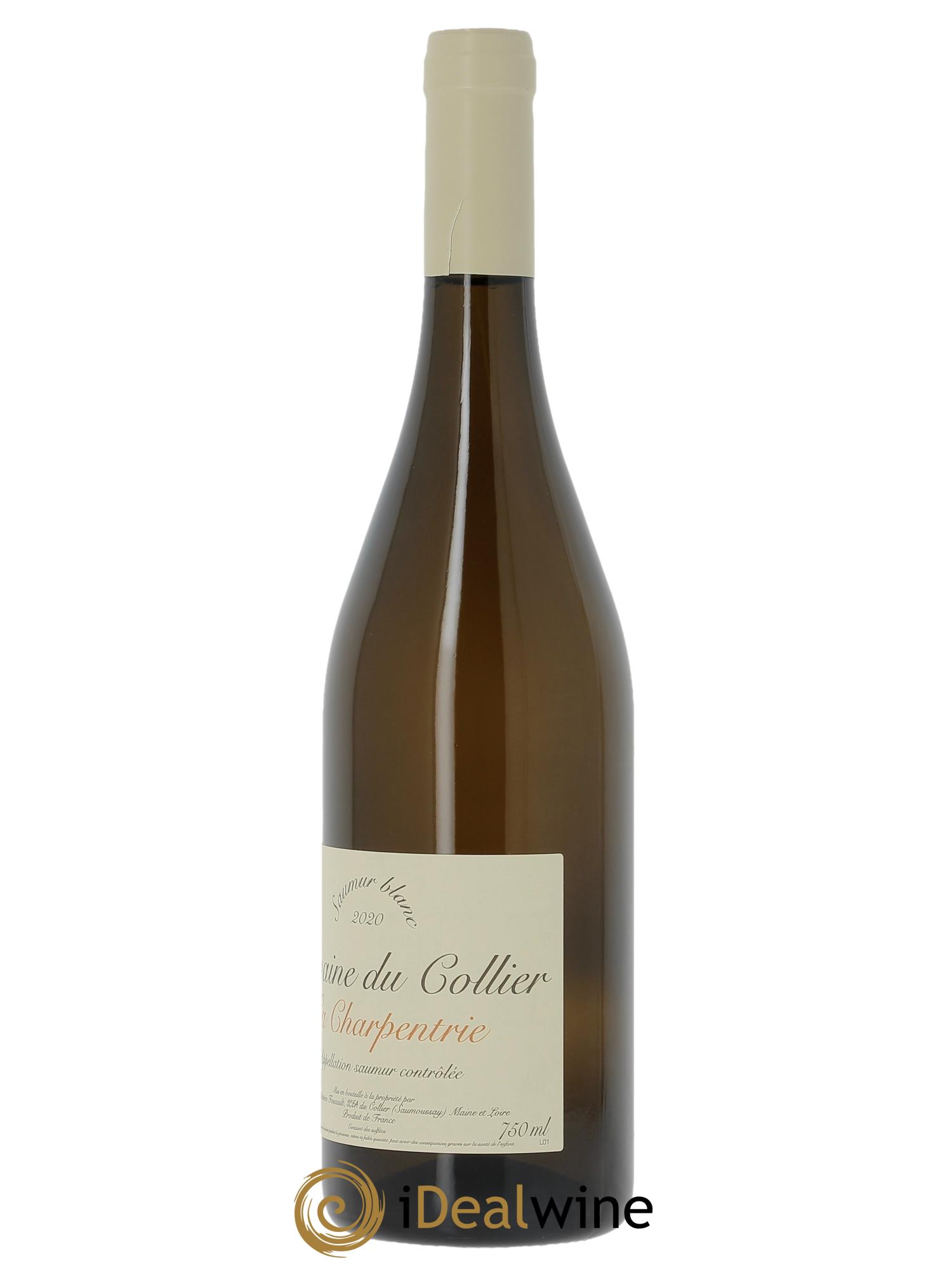 Saumur La Charpentrie Domaine du Collier 2020 - Lot de 1 bouteille - 1