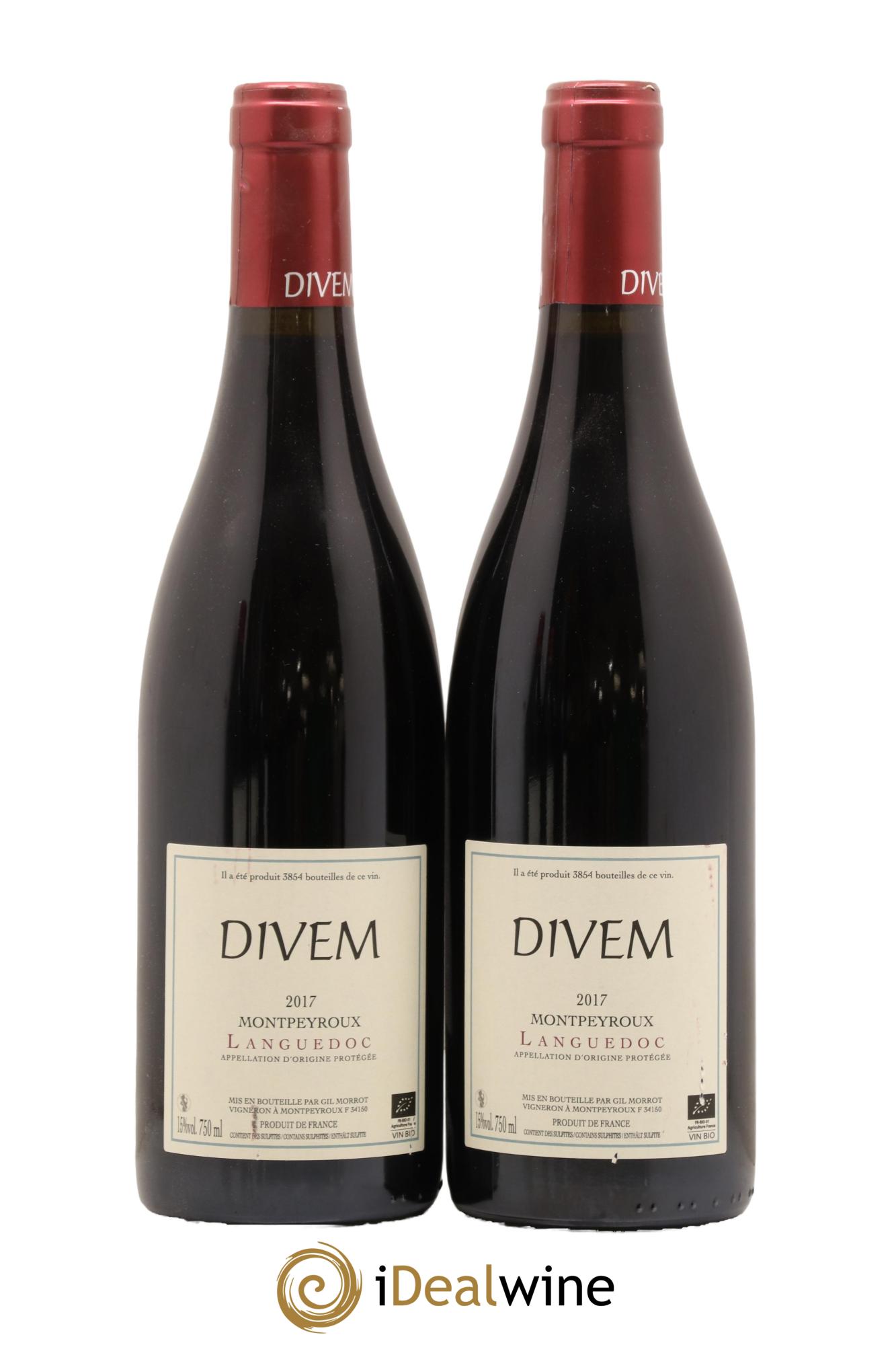 Languedoc Montpeyroux Divem Gil Morrot 2017 - Lot de 2 bouteilles - 0