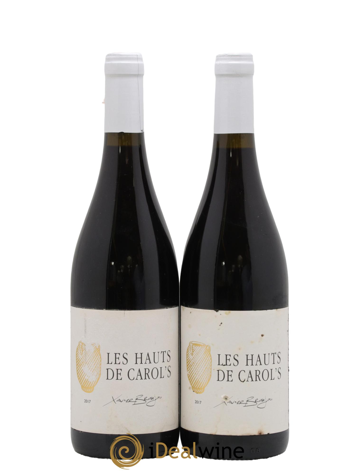 IGP Pays d'Hérault Les Hauts de Carol's Terrasse d'Elise (Domaine de la) 2017 - Lot de 2 bouteilles - 0