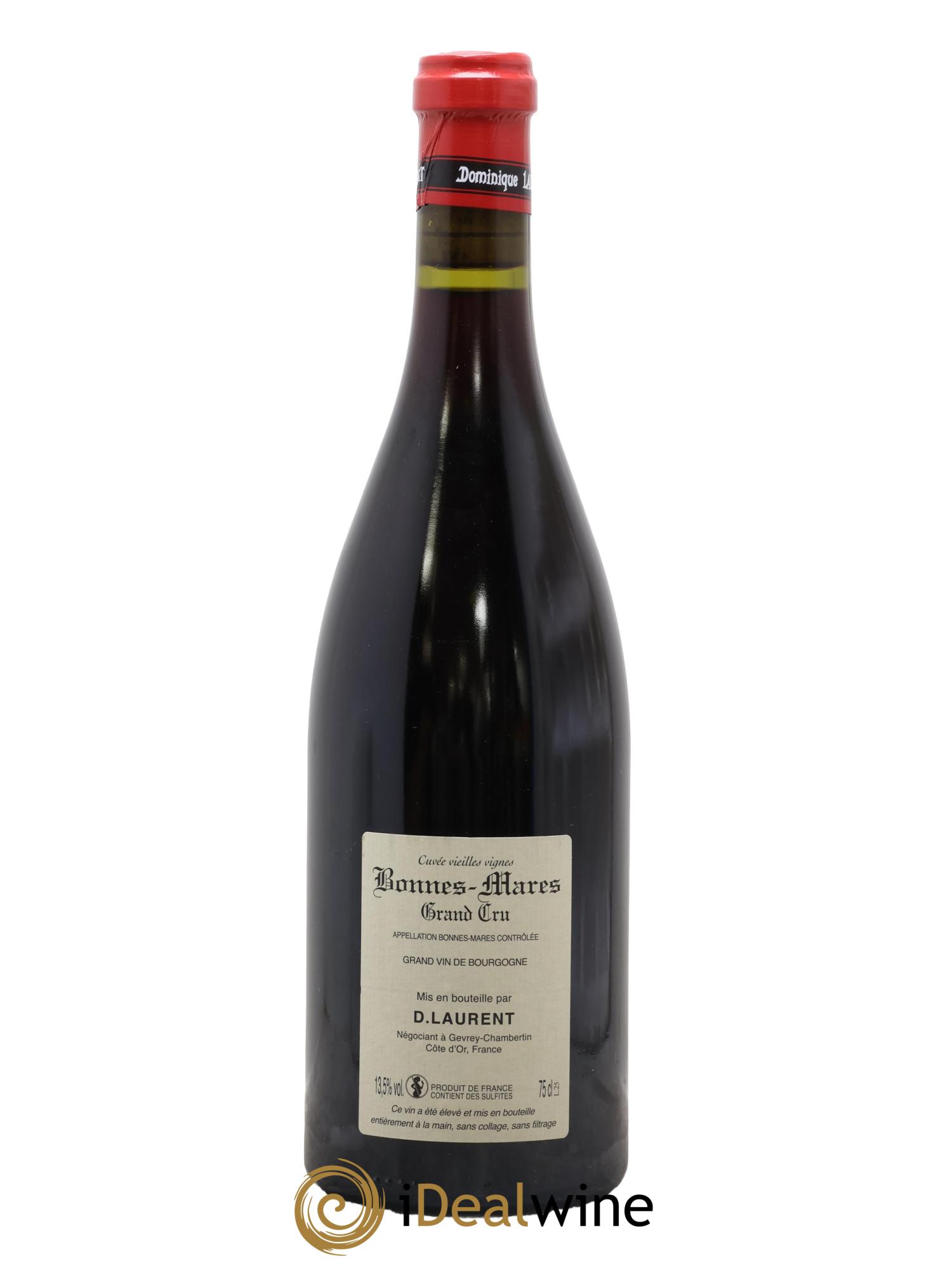 Bonnes-Mares Grand Cru Grande Cuvée Vieilles Vignes Dominique Laurent 2016 - Lot de 1 bouteille - 1