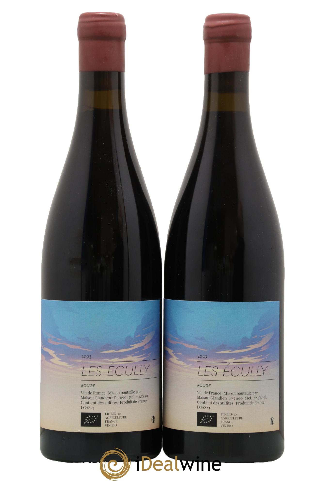 Vin de France Les Ecully Maison Glandien 2023 - Lot de 2 bouteilles - 0
