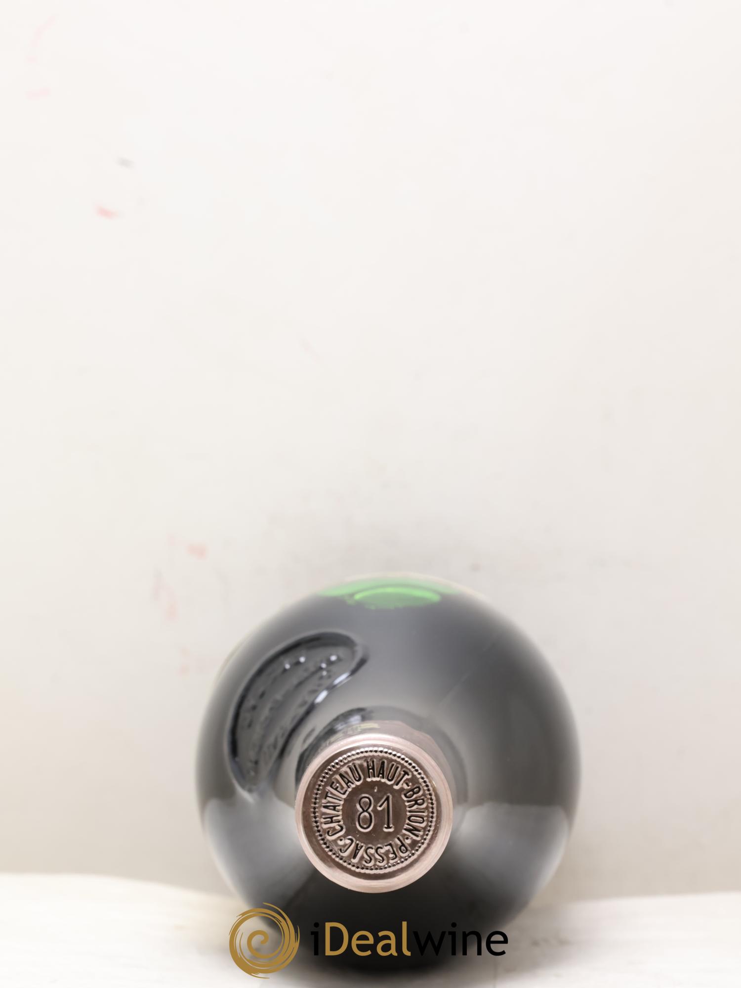 Château Haut Brion 1er Grand Cru Classé 1981 - Lot de 1 bouteille - 1