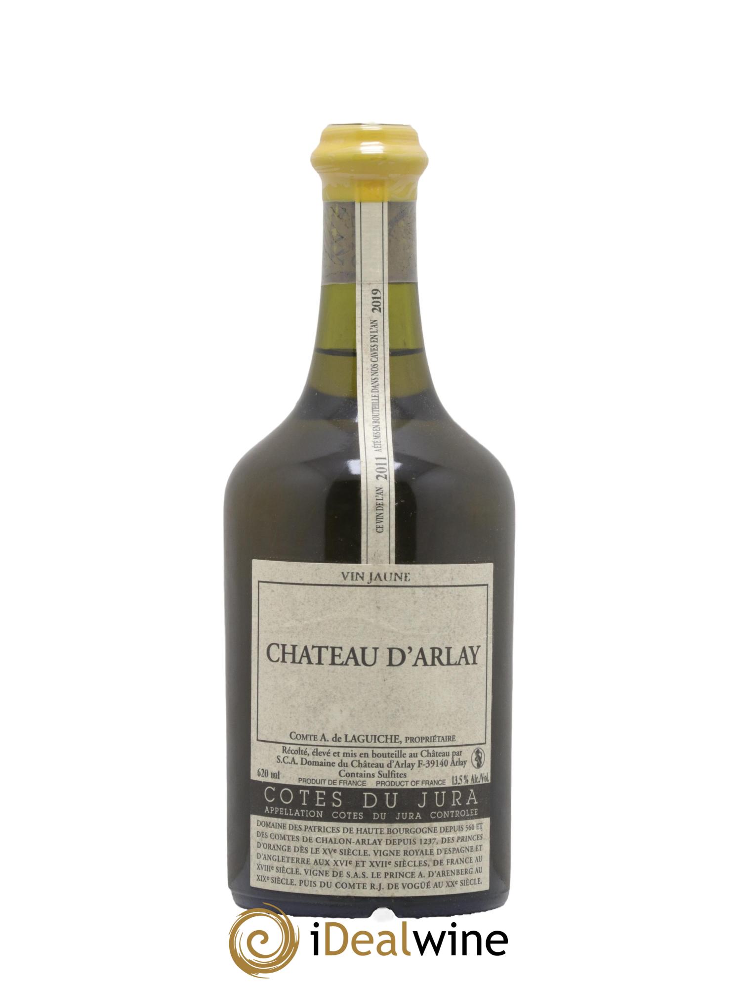 Côtes du Jura Vin jaune Château d'Arlay 2011 - Lot de 1 clavelin - 0
