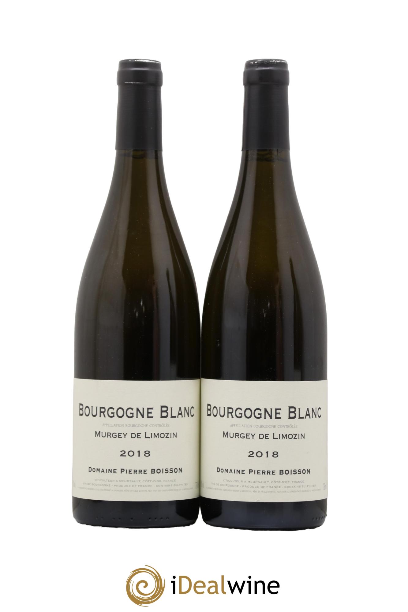 Bourgogne Murgey de Limozin Pierre Boisson (Domaine) 2018 - Lot de 2 bouteilles - 0