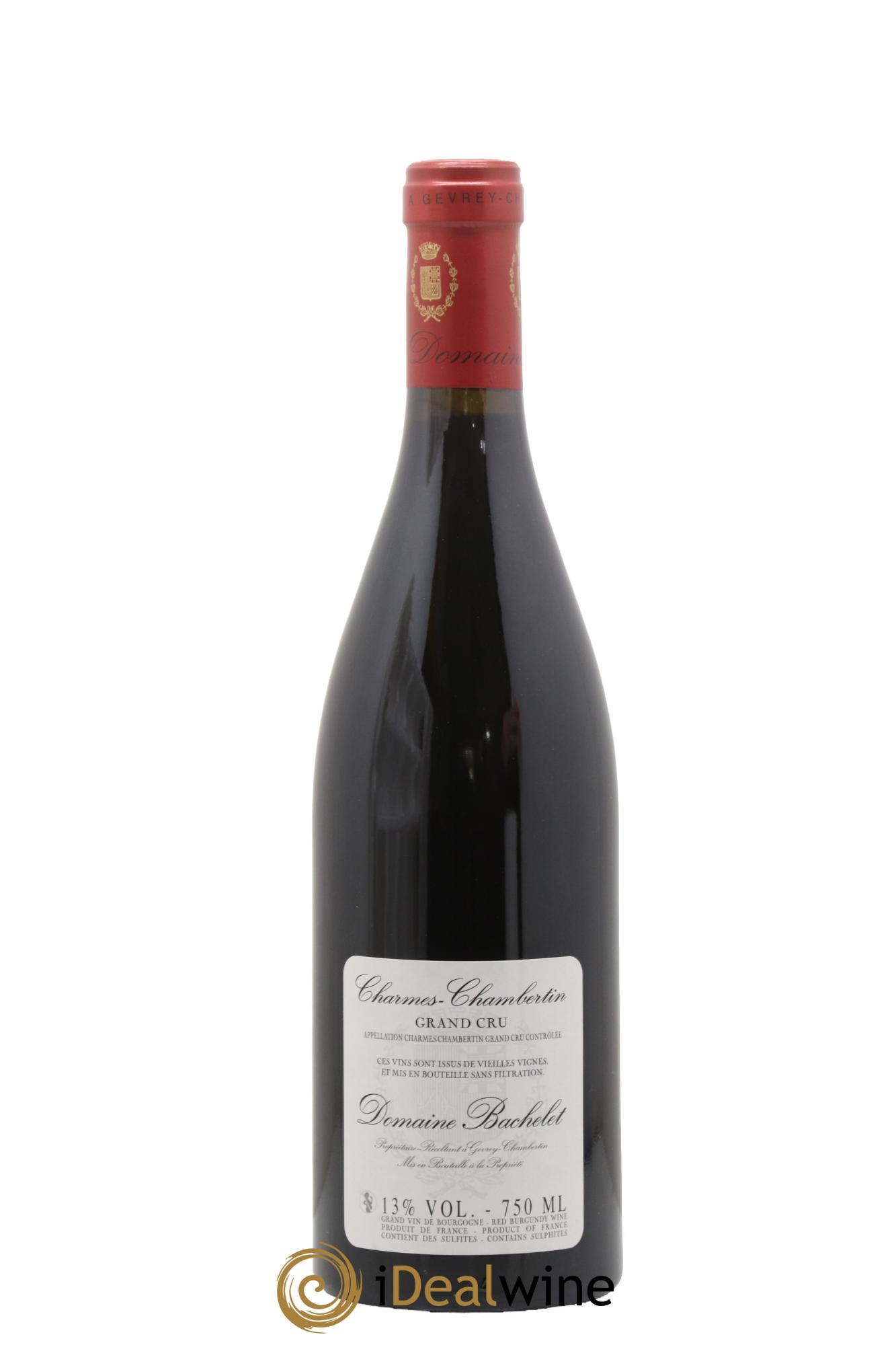 Charmes-Chambertin Grand Cru Vieilles Vignes Denis Bachelet (Domaine) 2017 - Lot de 1 bouteille - 1