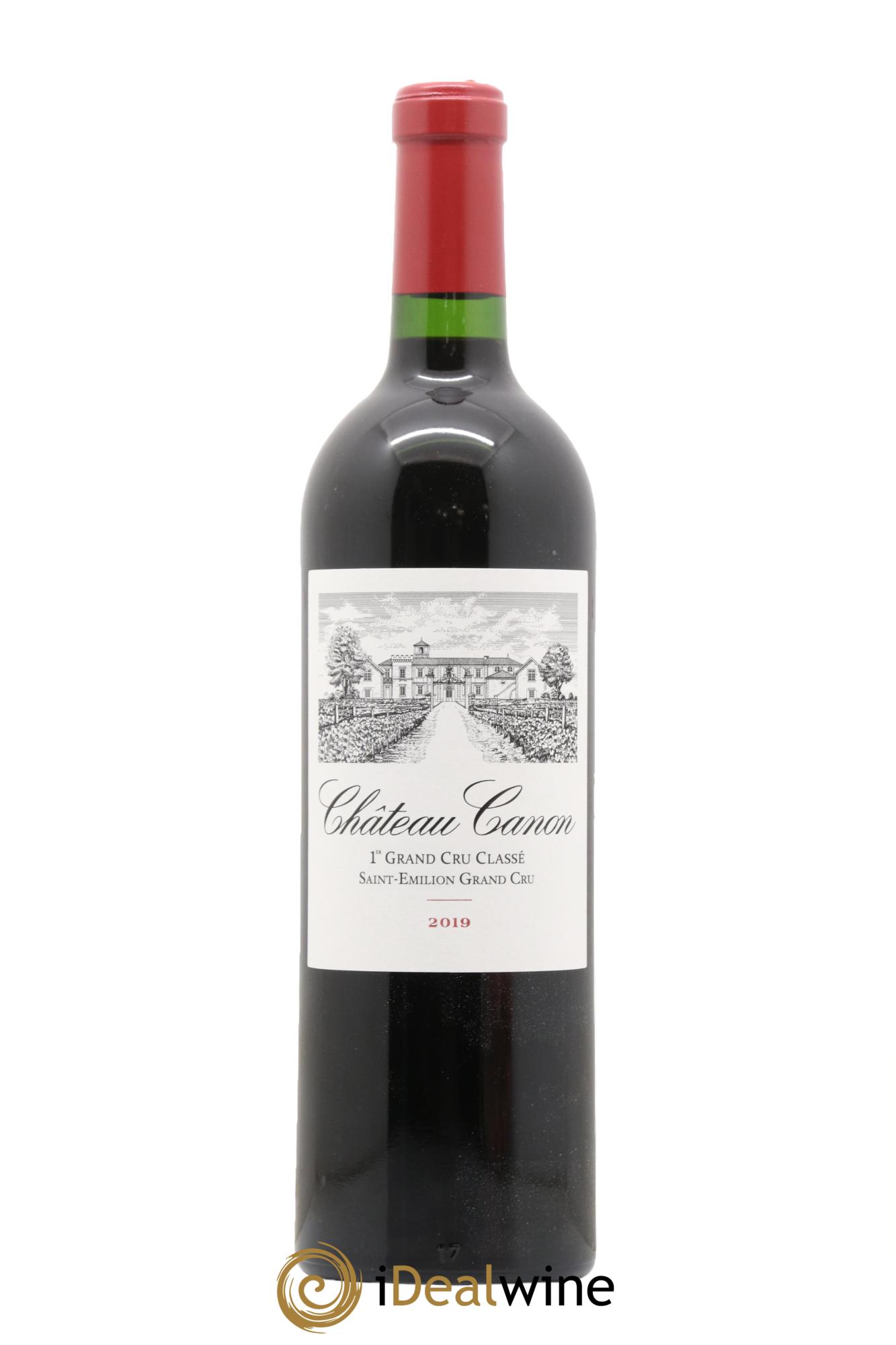 Château Canon 1er Grand Cru Classé B 2019 - Lot de 1 bouteille - 0