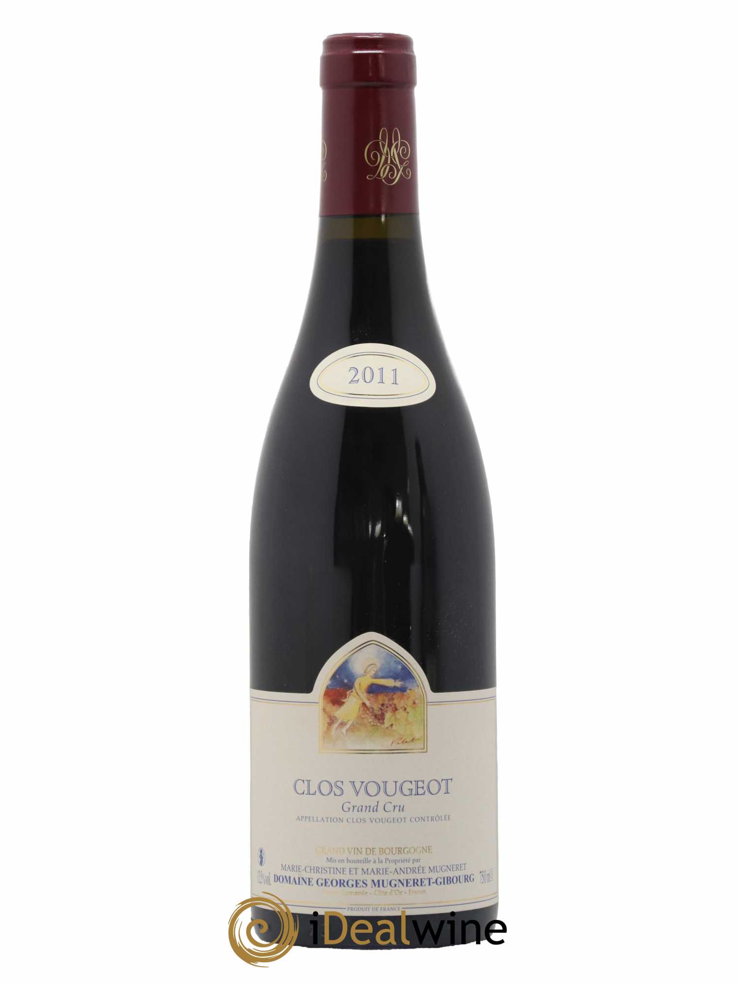 Clos de Vougeot Grand Cru Georges Mugneret-Gibourg (Domaine) 2011 - Lot de 1 bouteille - 0