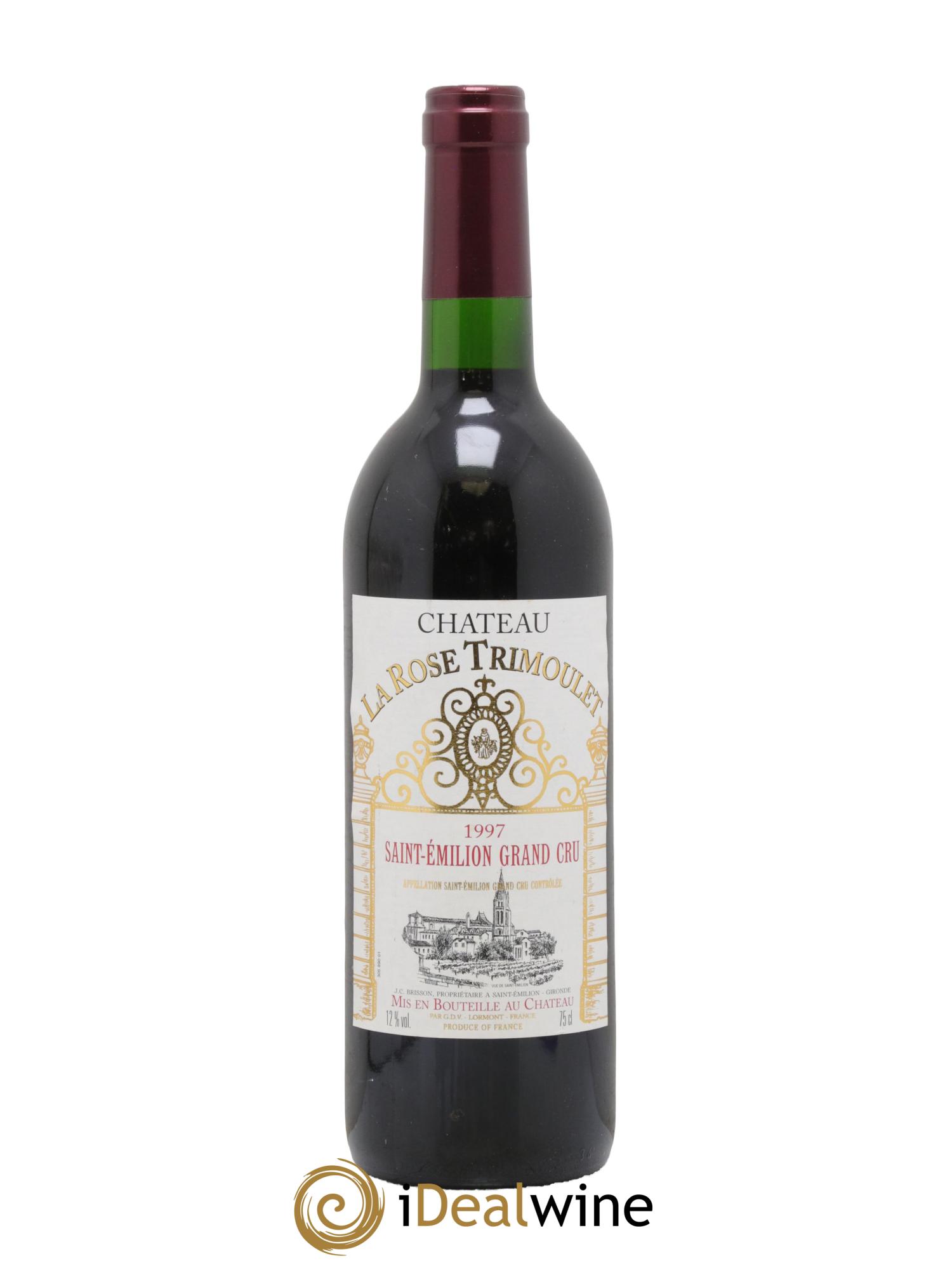 Saint-Émilion Grand Cru Château La Rose Trimoulet 1997 - Posten von 1 Flasche - 0