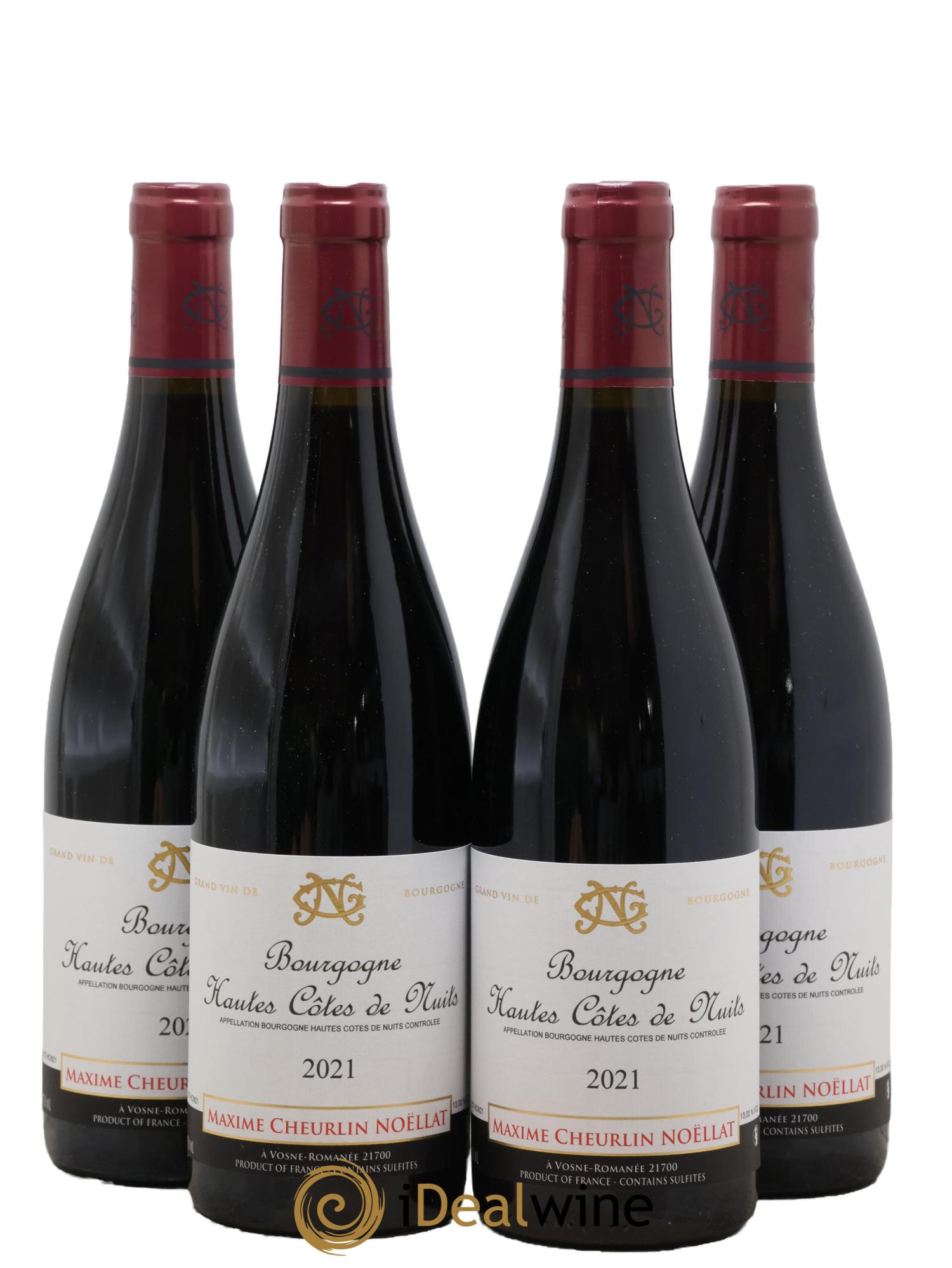Hautes-Côtes de Nuits Maxime Cheurlin Noëllat 2021 - Posten von 4 Flaschen - 0