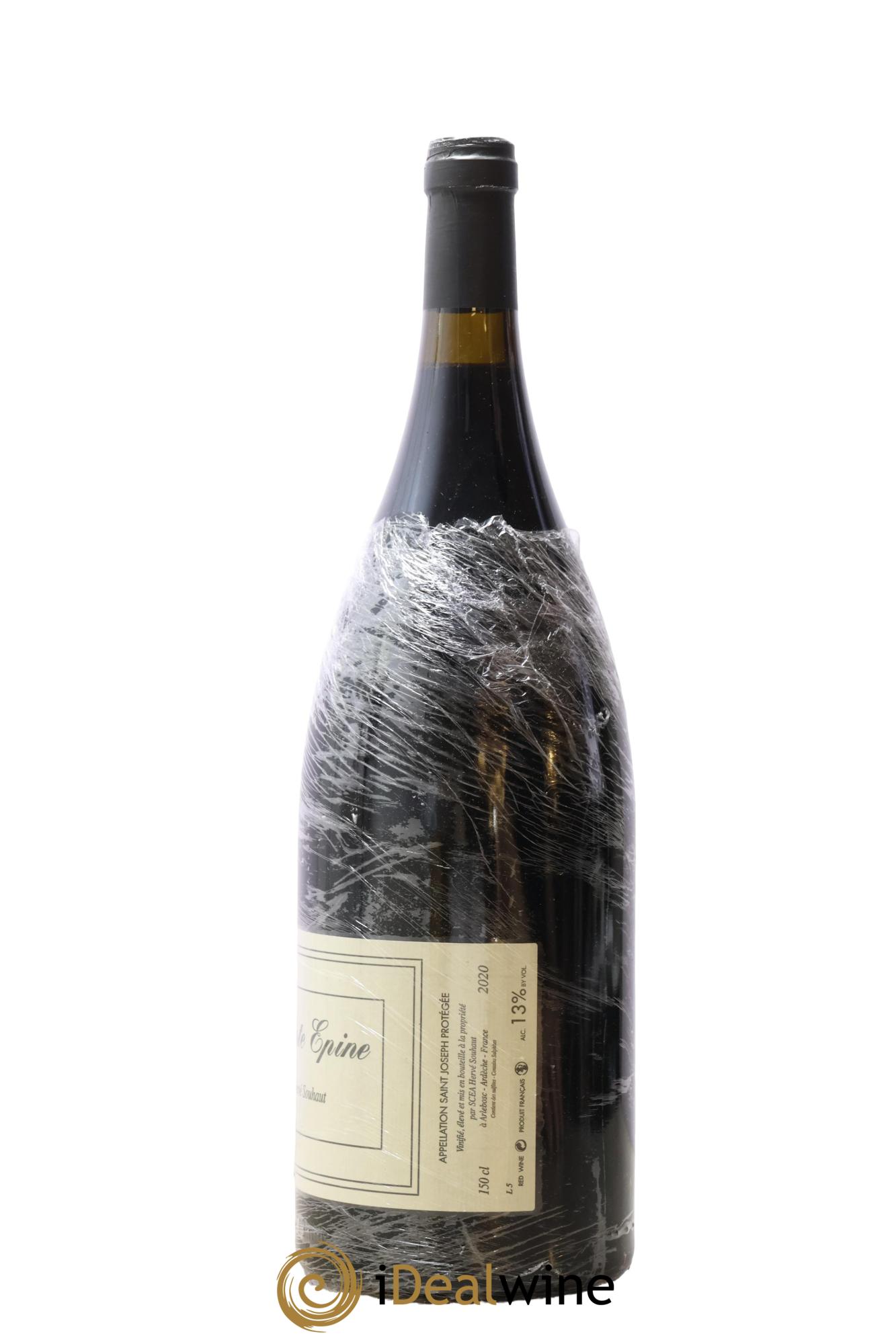 Saint-Joseph Sainte Epine Hervé Souhaut - Domaine Romaneaux-Destezet 2020 - Lot de 1 magnum - 1