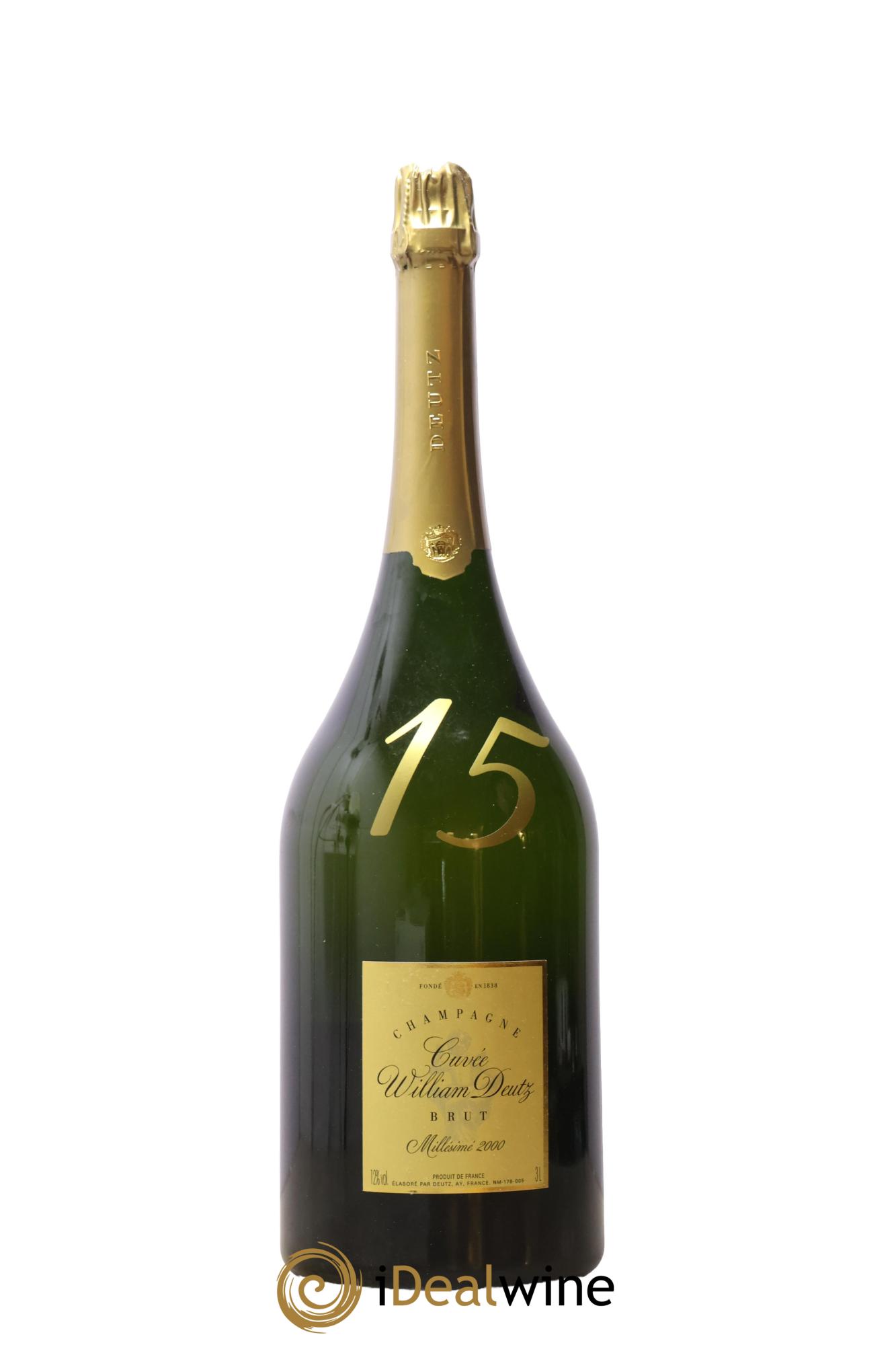 Cuvée William Deutz Deutz 2000 - Lot of 1 double magnum - 1