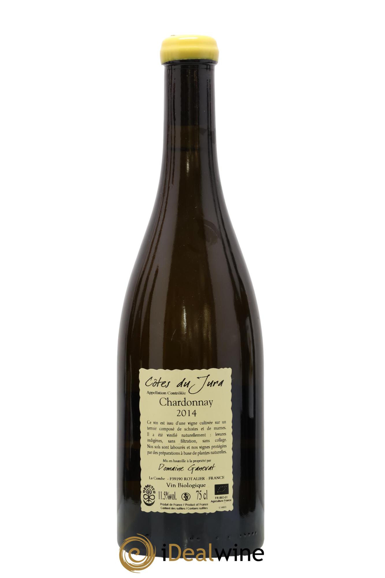 Côtes du Jura Grusse en Billat Jean-François Ganevat (Domaine) 2014 - Posten von 1 Flasche - 1