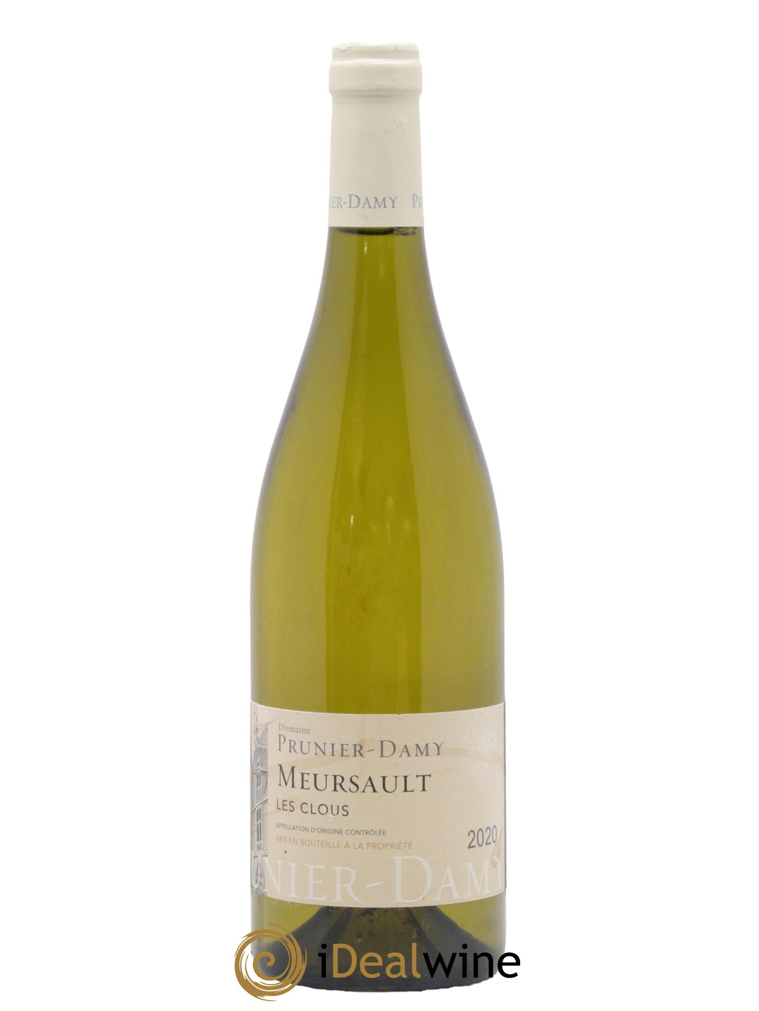 Meursault Les Clous Prunier-Damy 2020 - Lot de 1 bouteille - 0