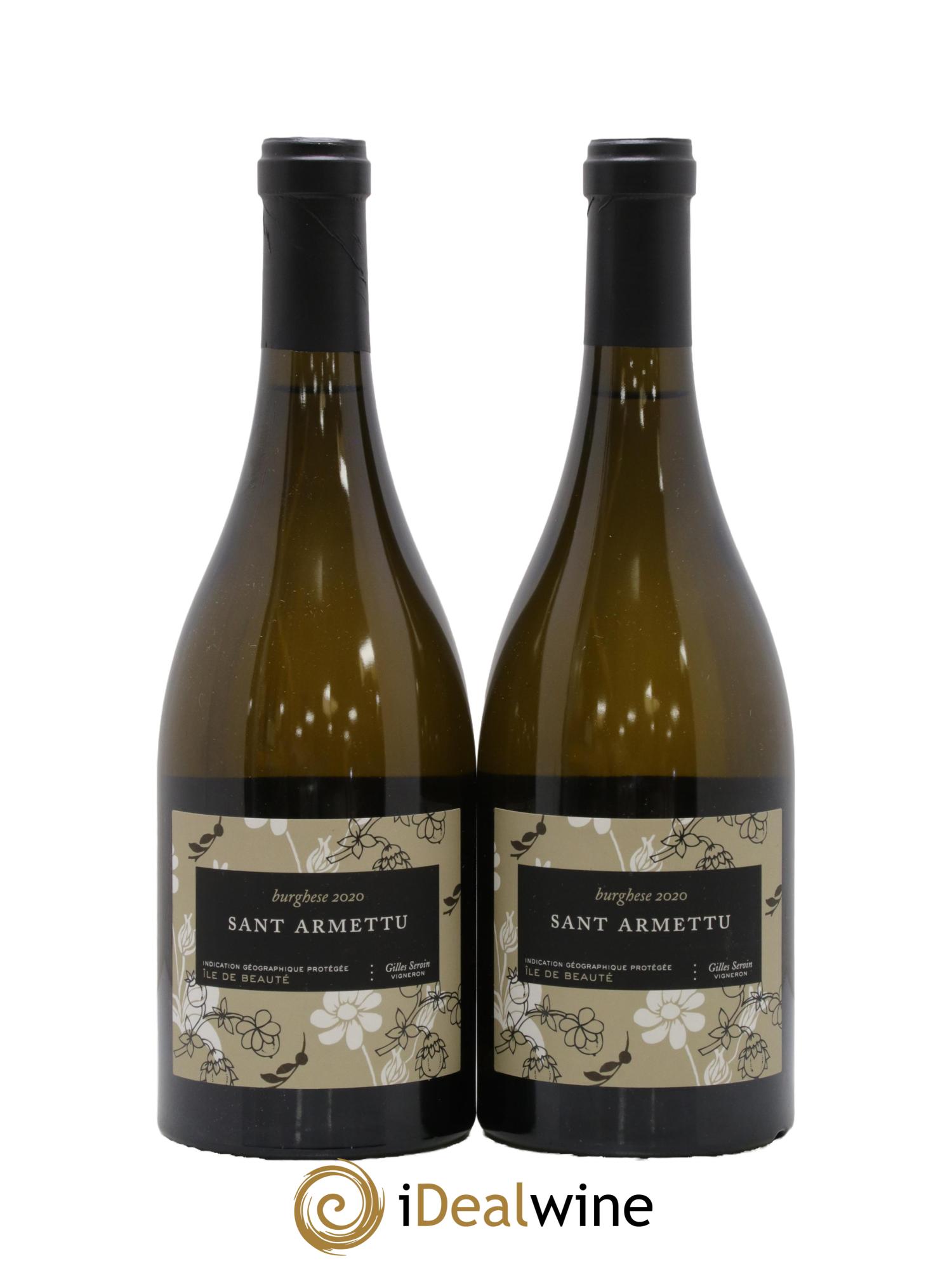 Ile de Beauté Burghese Sant Armettu (Domaine) 2020 - Lot de 2 bouteilles - 0