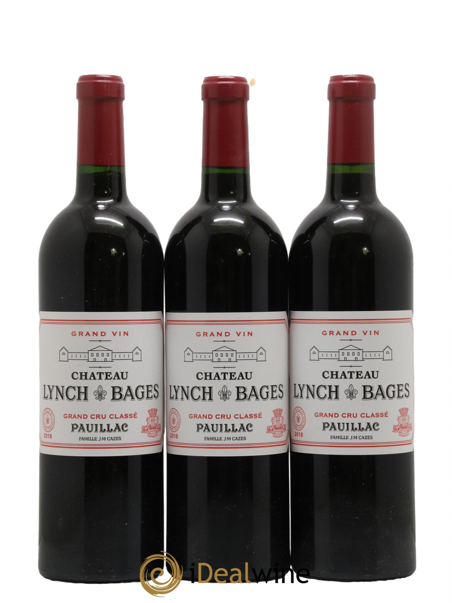 Château Lynch Bages 5ème Grand Cru Classé 2018 - Lot de 6 bouteilles - 2
