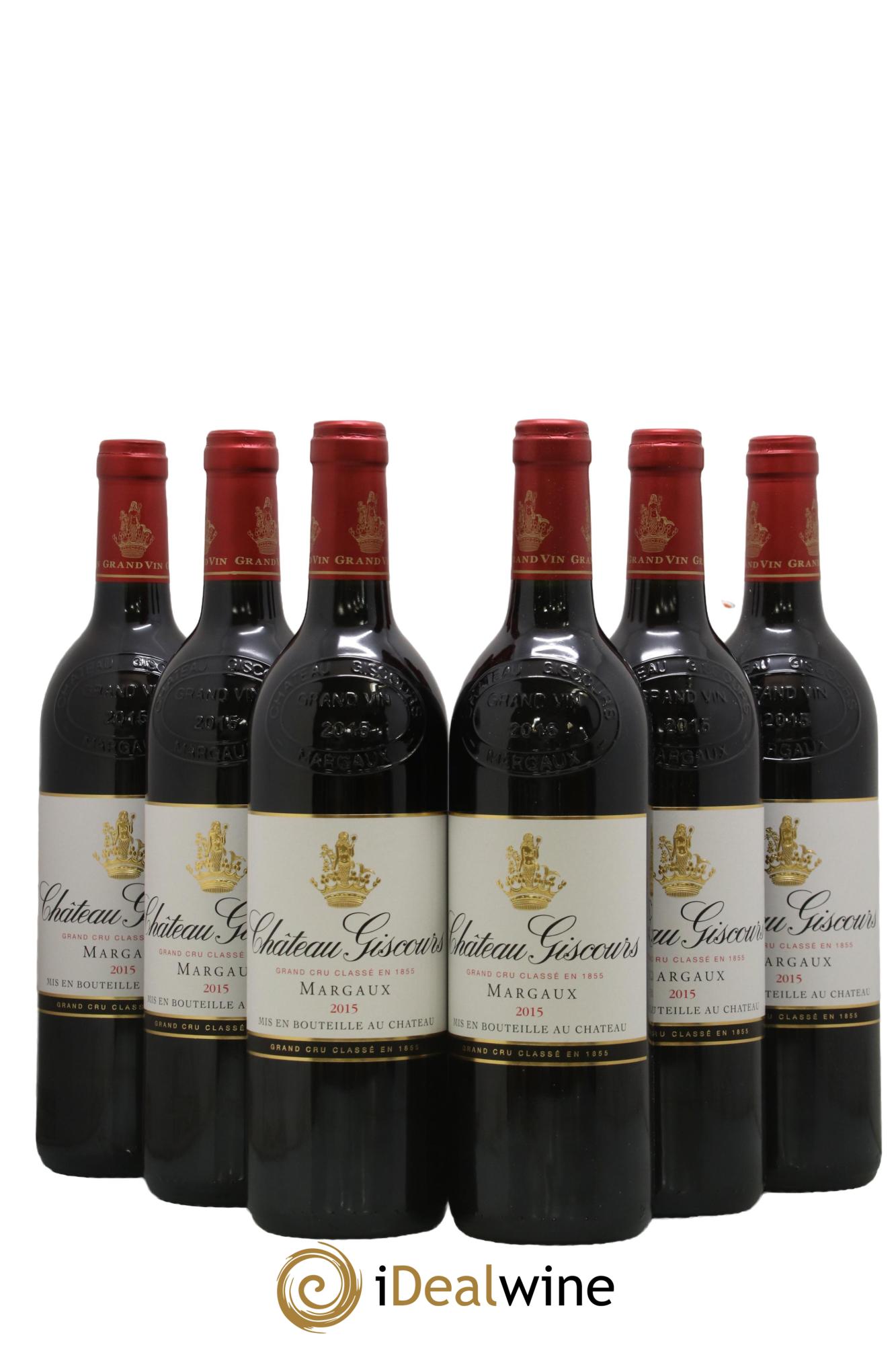 Château Giscours 3ème Grand Cru Classé 2015 - Lot of 6 bottles - 0