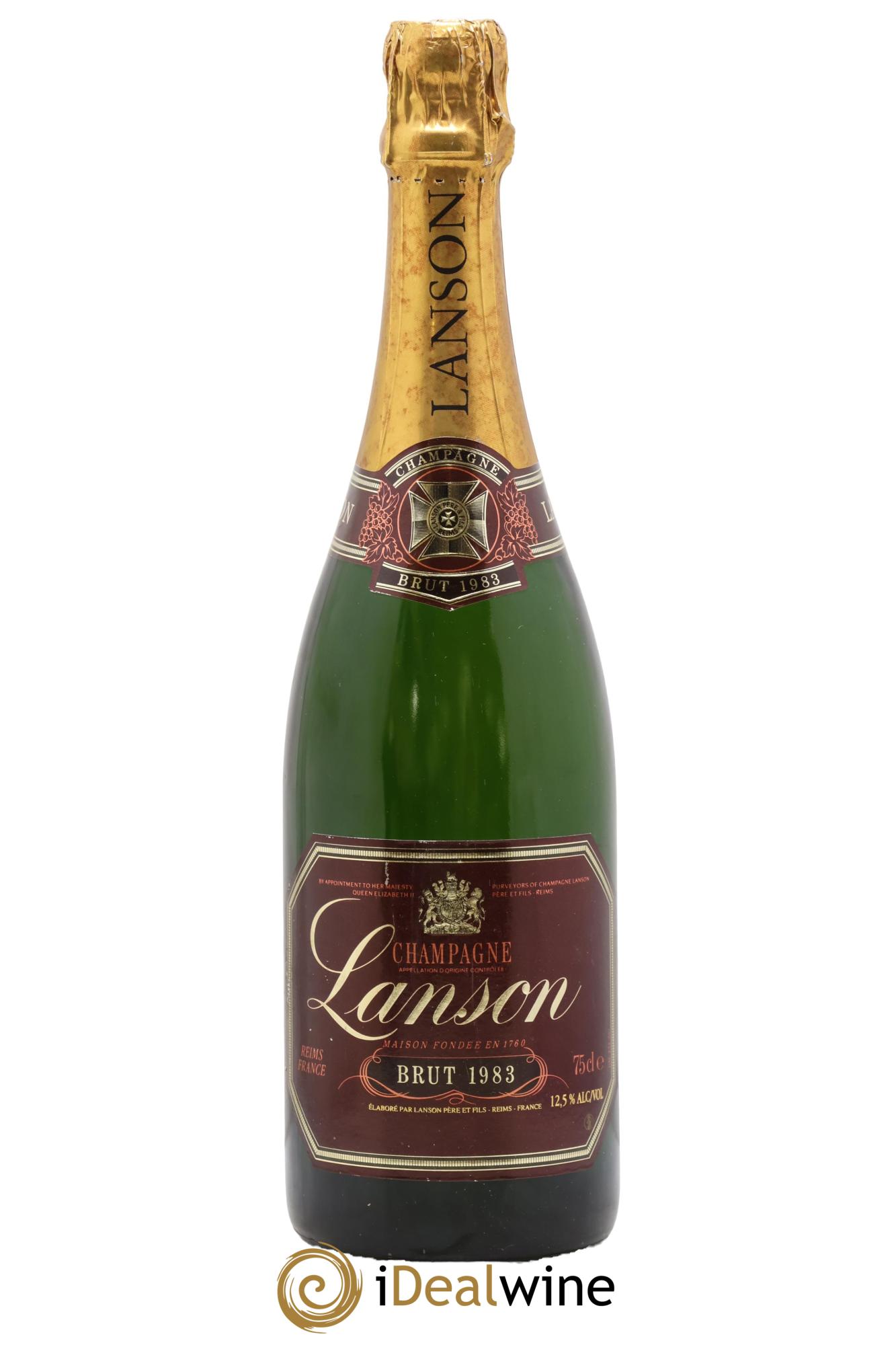 Brut Lanson 1983 - Lot de 1 bouteille - 0