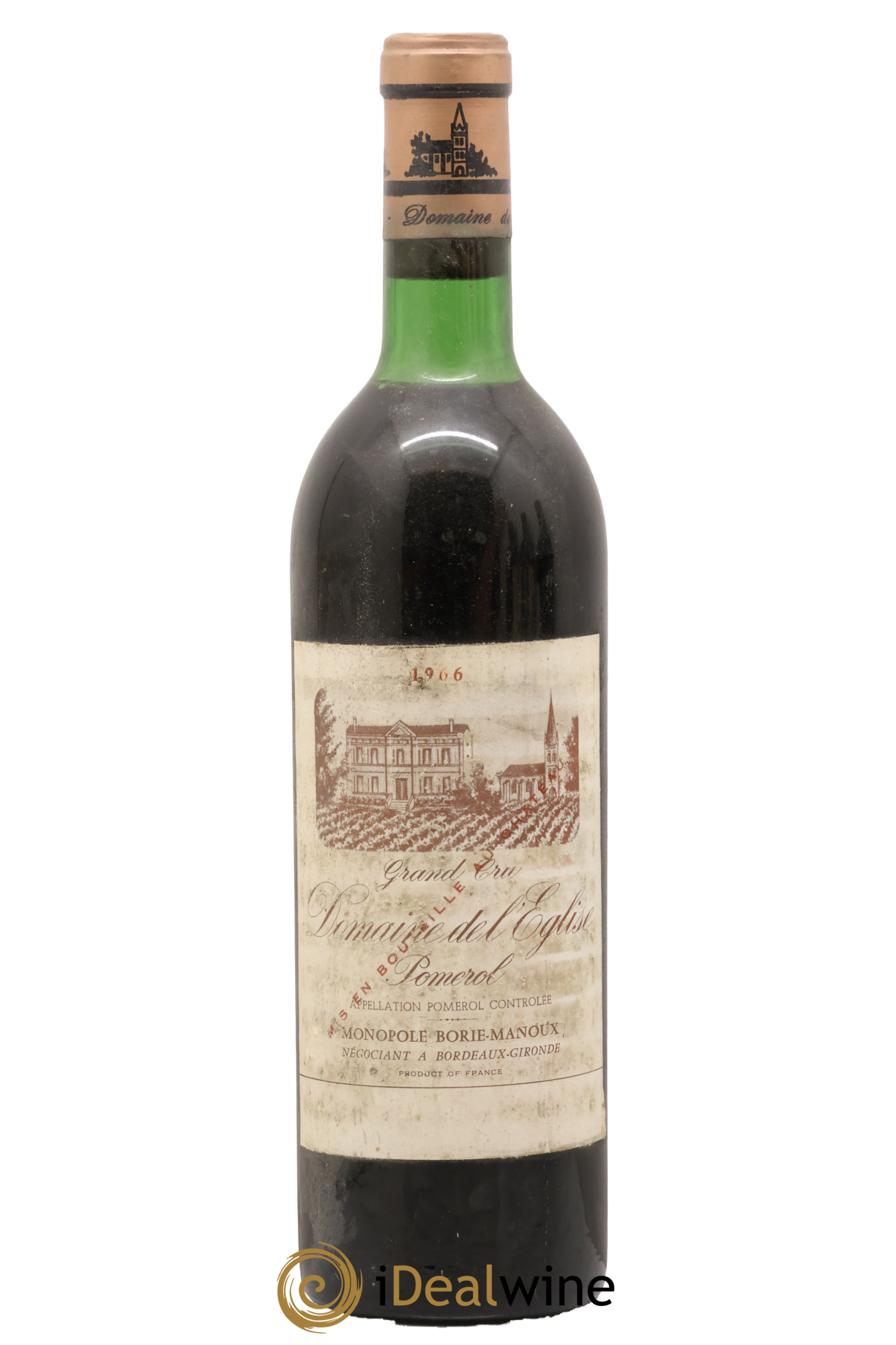 Château du Domaine de l'Église 1966 - Lot of 1 bottle - 0