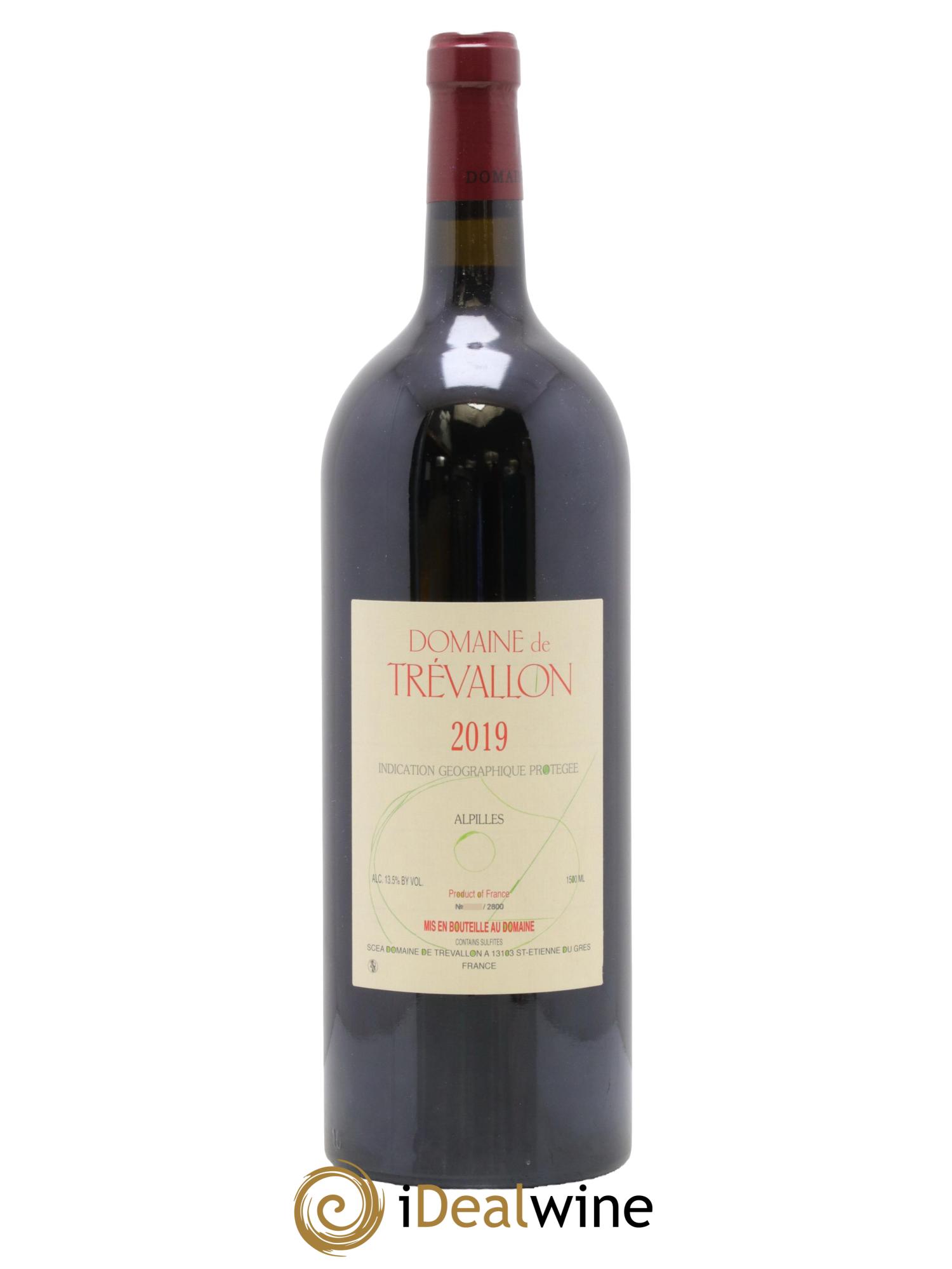 Alpilles Trévallon (Domaine de) Eloi Dürrbach 2019 - Lot de 1 magnum - 0