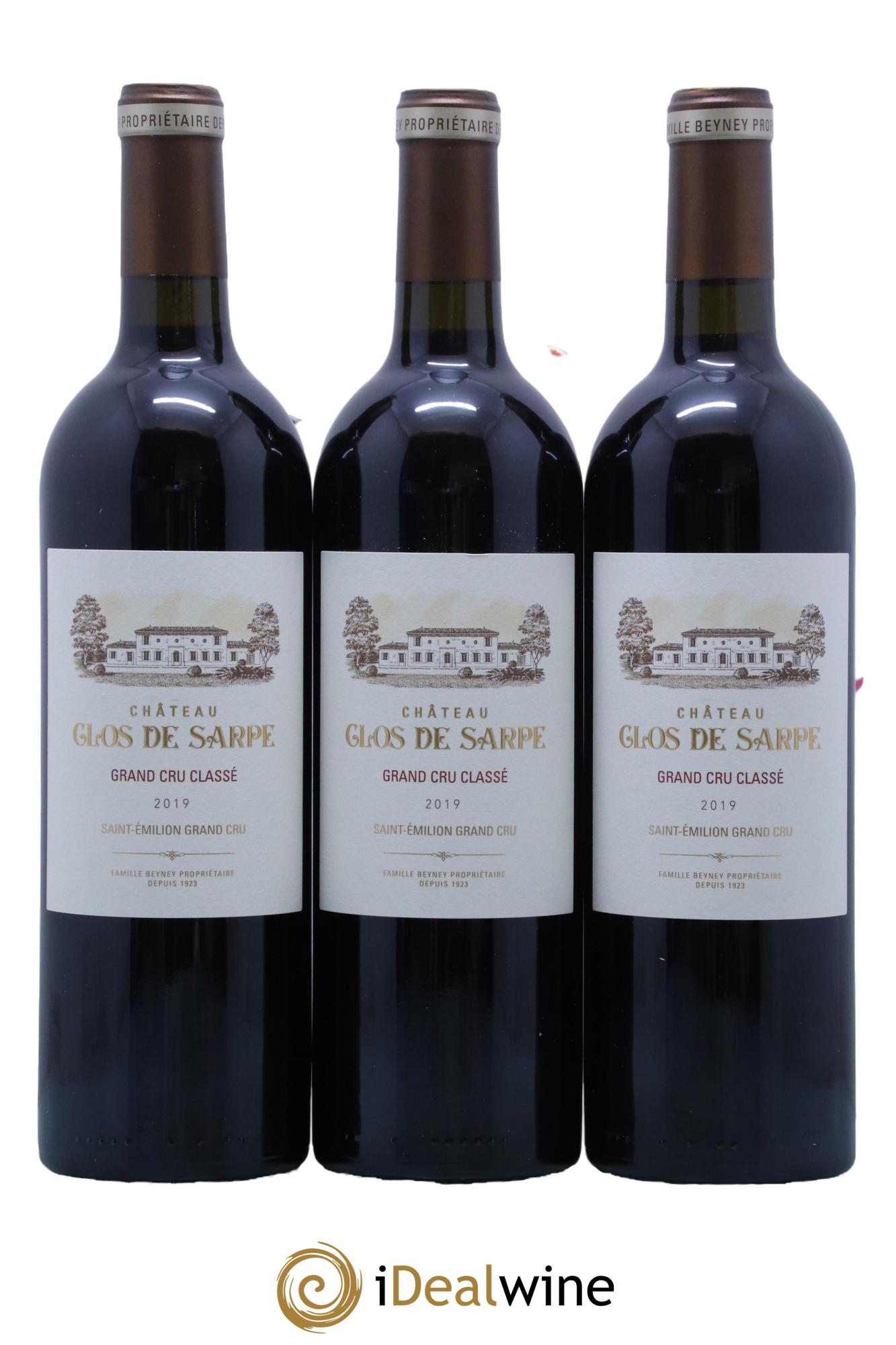 Clos de Sarpe Grand Cru Classé 2019 - Lot de 6 bouteilles - 1