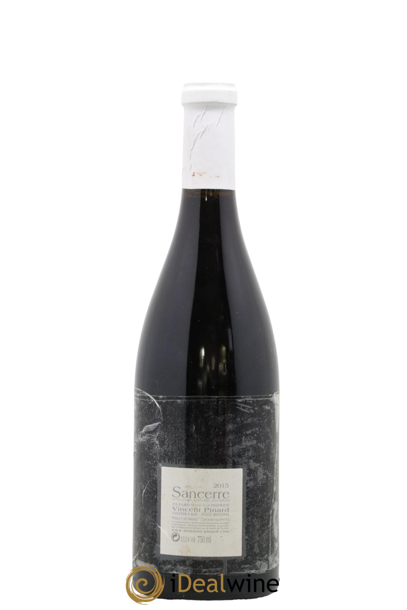 Sancerre Vendanges Entières Vincent Pinard 2015 - Lot de 1 bouteille - 1