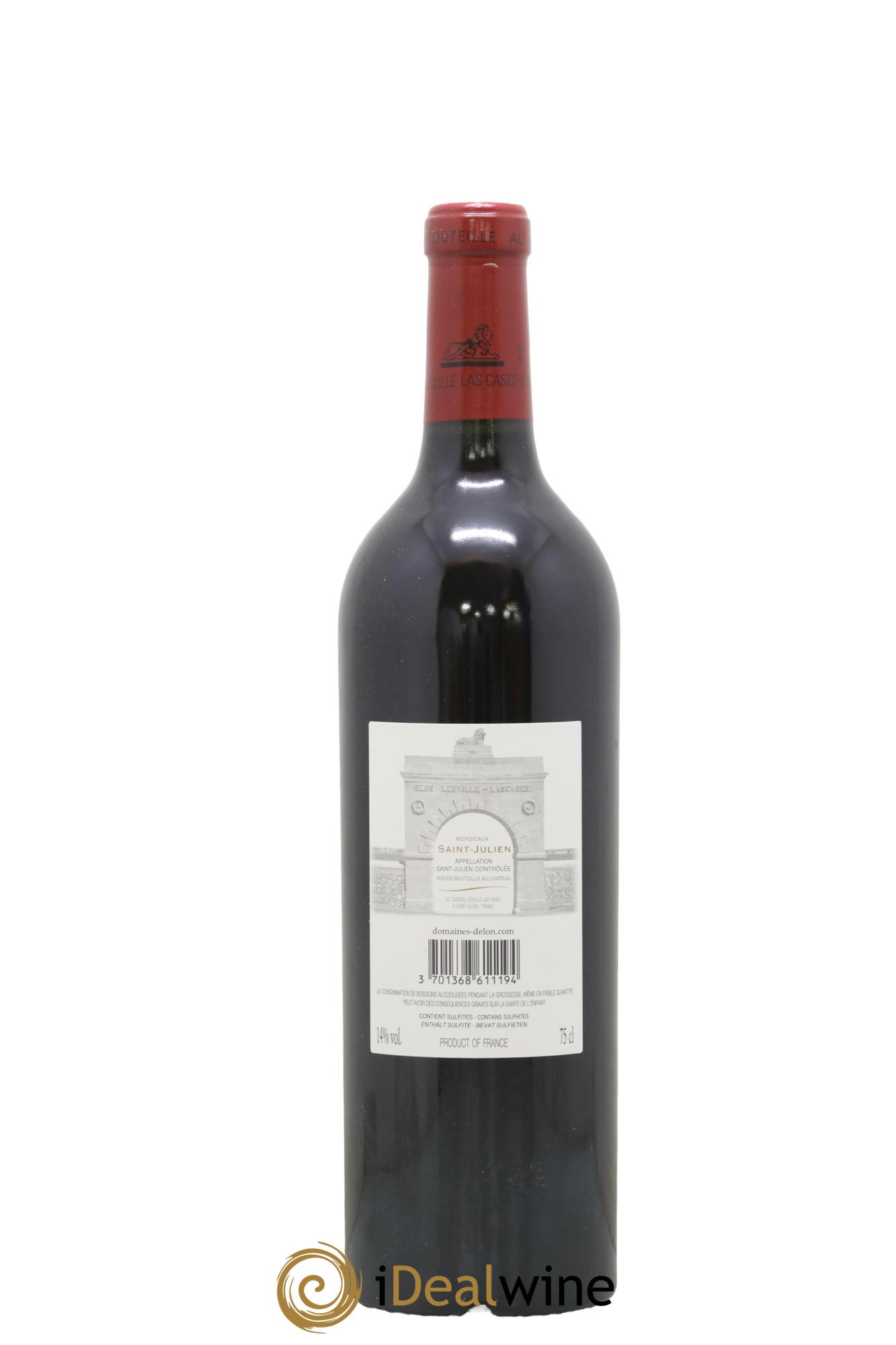 Château Léoville Las Cases 2ème Grand Cru Classé 2019 - Lot de 1 bouteille - 2