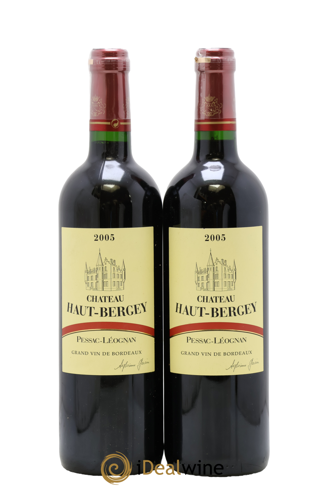 Château Haut-Bergey 2005 - Lot de 2 bouteilles - 0
