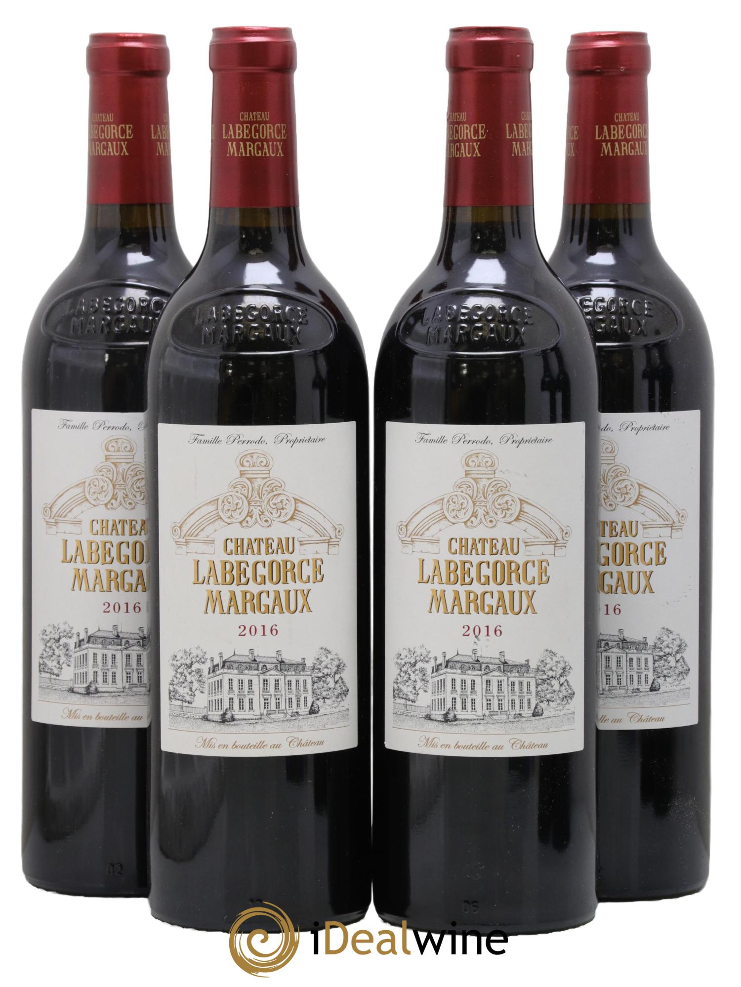Château Labegorce Cru Bourgeois 2016 - Lot de 4 bouteilles - 0