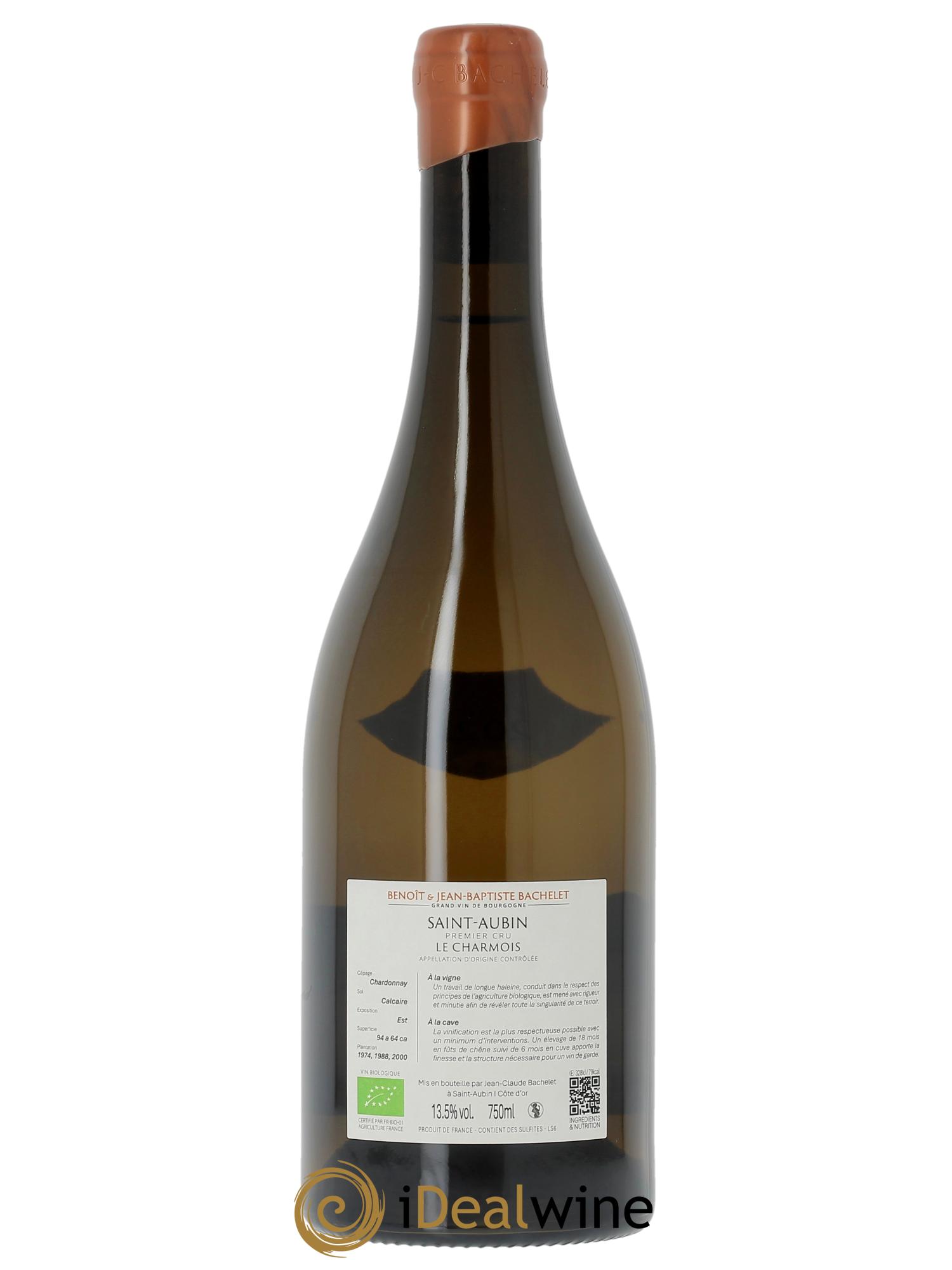 Saint-Aubin 1er Cru Le Charmois Jean-Claude Bachelet (Domaine) 2023 - Lotto di 1 bottiglia - 1