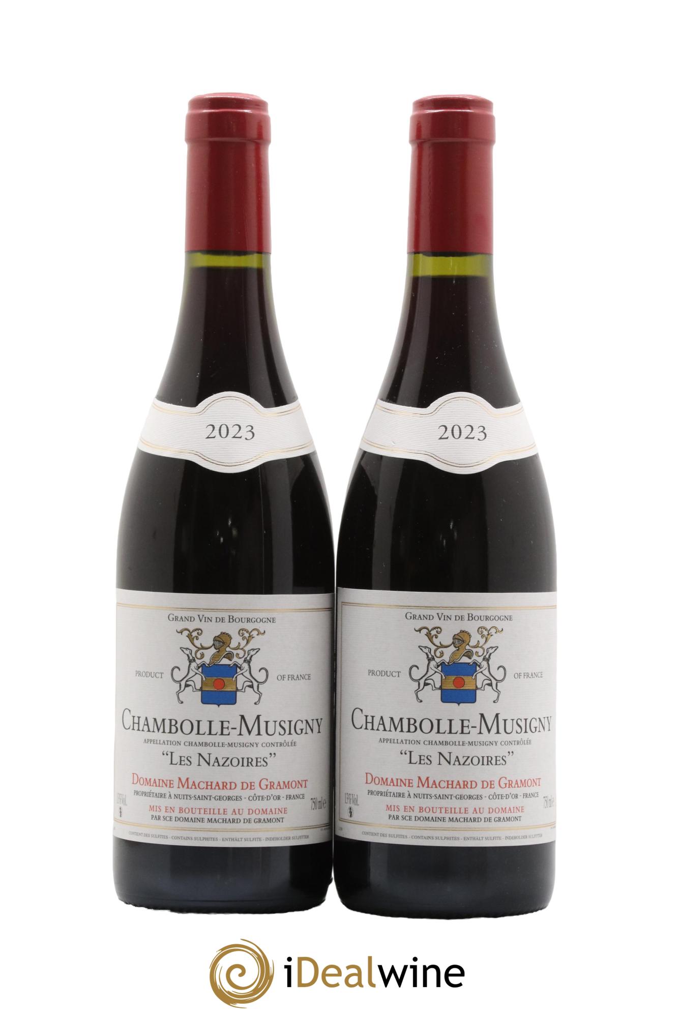 Chambolle-Musigny Les Nazoires Machard De Gramont 2023 - Lot de 2 bouteilles - 0