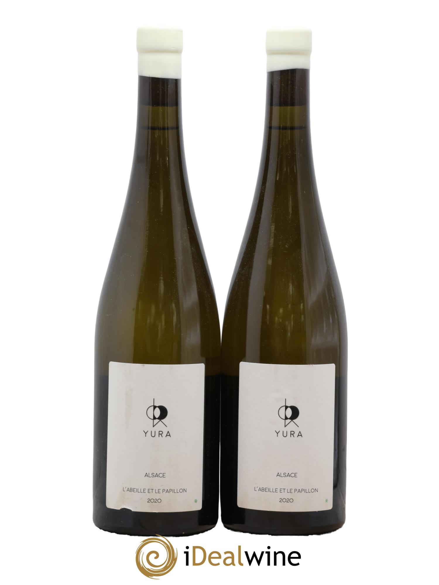 Alsace L'abeille et le papillon Jintaro Yura 2020 - Lotto di 2 bottiglie - 0
