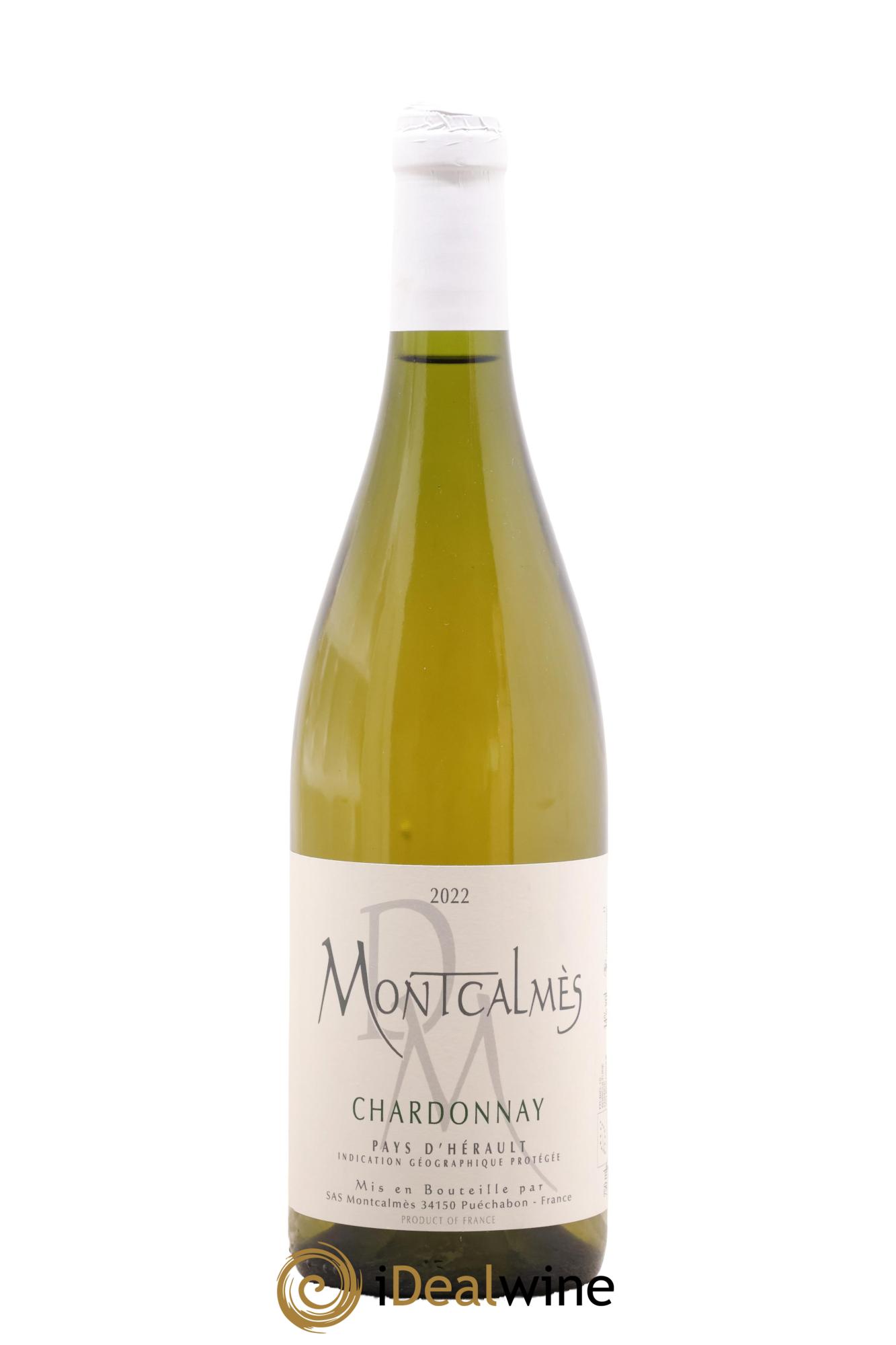 Pays d'Hérault Chardonnay Domaine de Montcalmès - Frédéric Pourtalié 2022 - Lot de 1 bouteille - 0