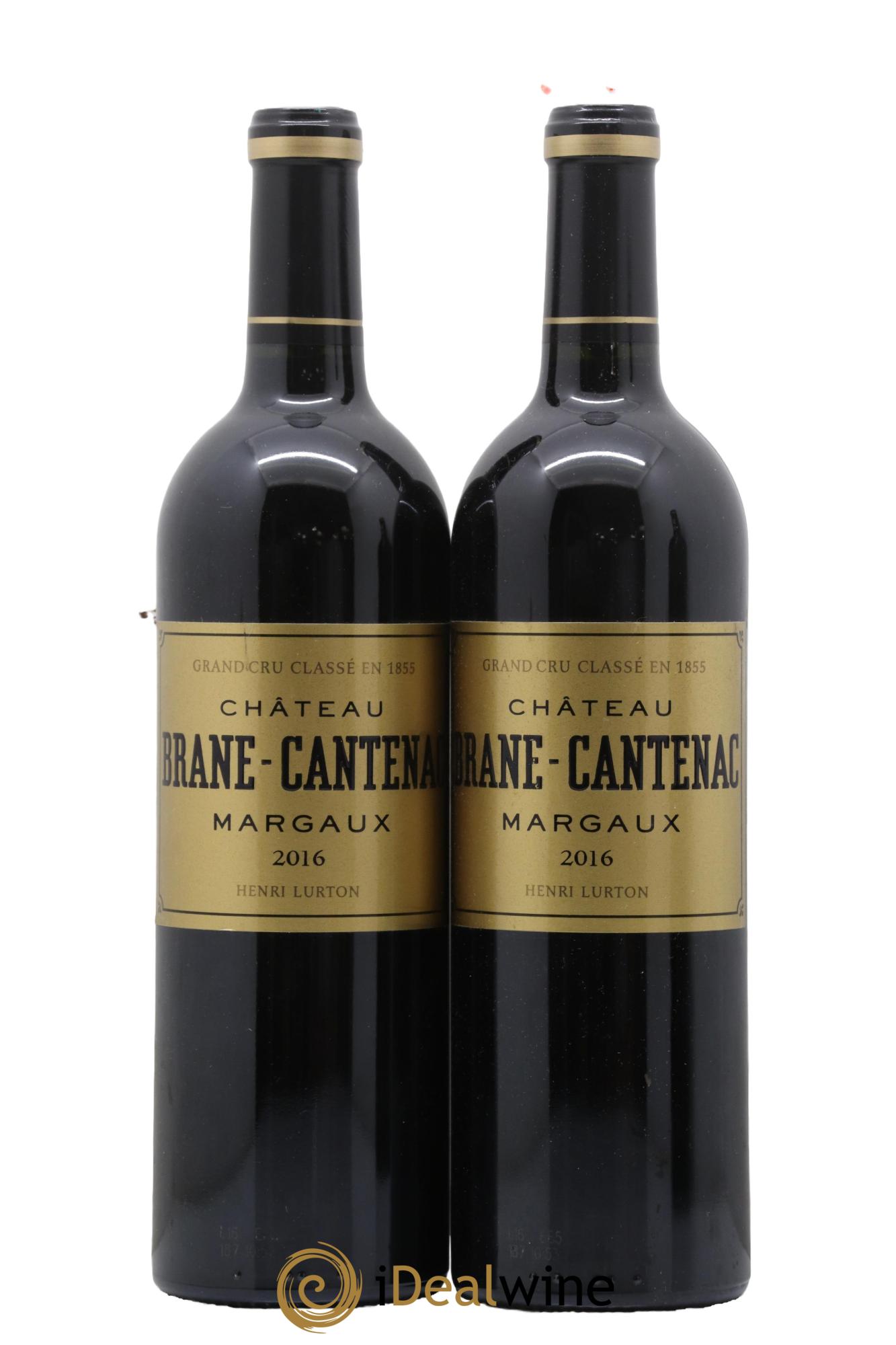 Château Brane Cantenac 2ème Grand Cru Classé 2016 - Lot de 2 bouteilles - 0