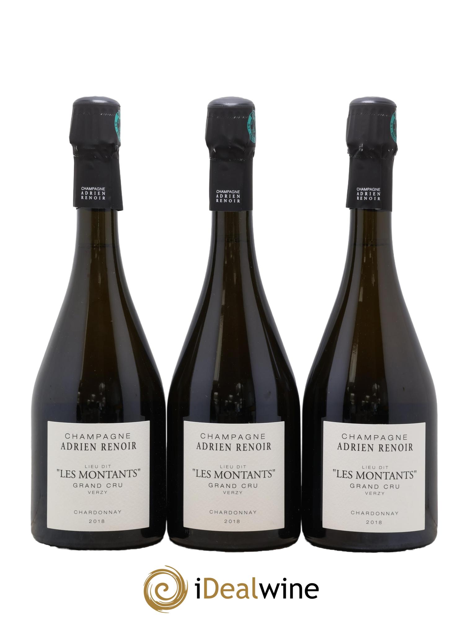 Les Montants Adrien Renoir 2018 - Lot de 3 bouteilles - 0