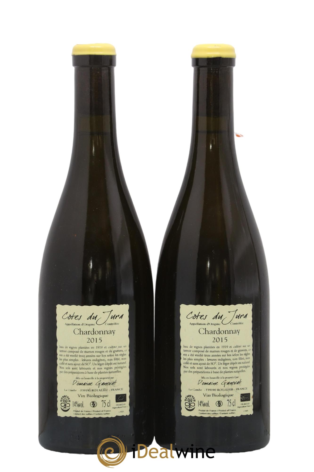 Côtes du Jura Les Grands Teppes Vieilles Vignes Jean-François Ganevat (Domaine) 2015 - Lot de 2 bouteilles - 1