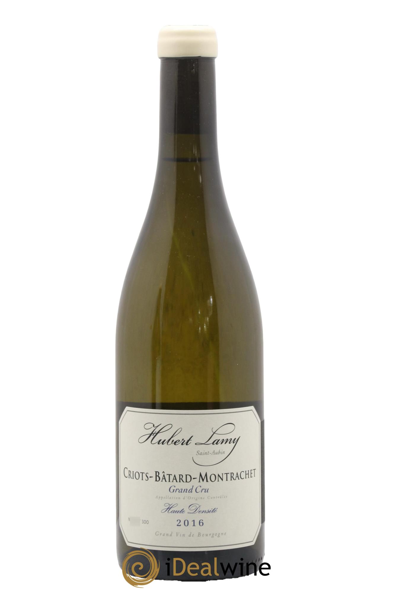 Criots-Bâtard-Montrachet Grand Cru Haute Densité Hubert Lamy 2016 - Lot of 1 bottle - 0