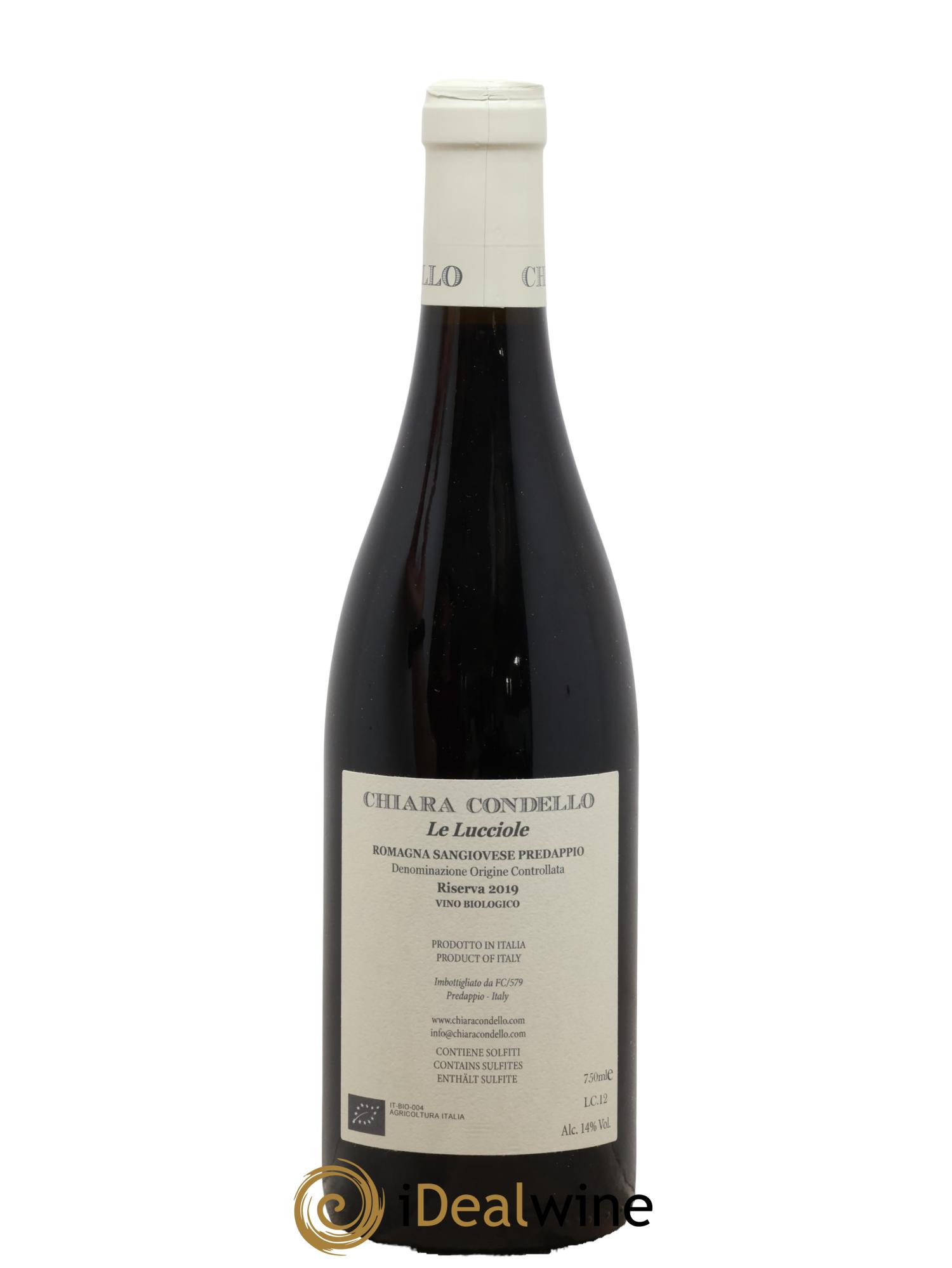 Sangiovese Di Romagna Predappio DOC Chiara Condello Le Lucciole Riserva 2019 - Posten von 1 Flasche - 1