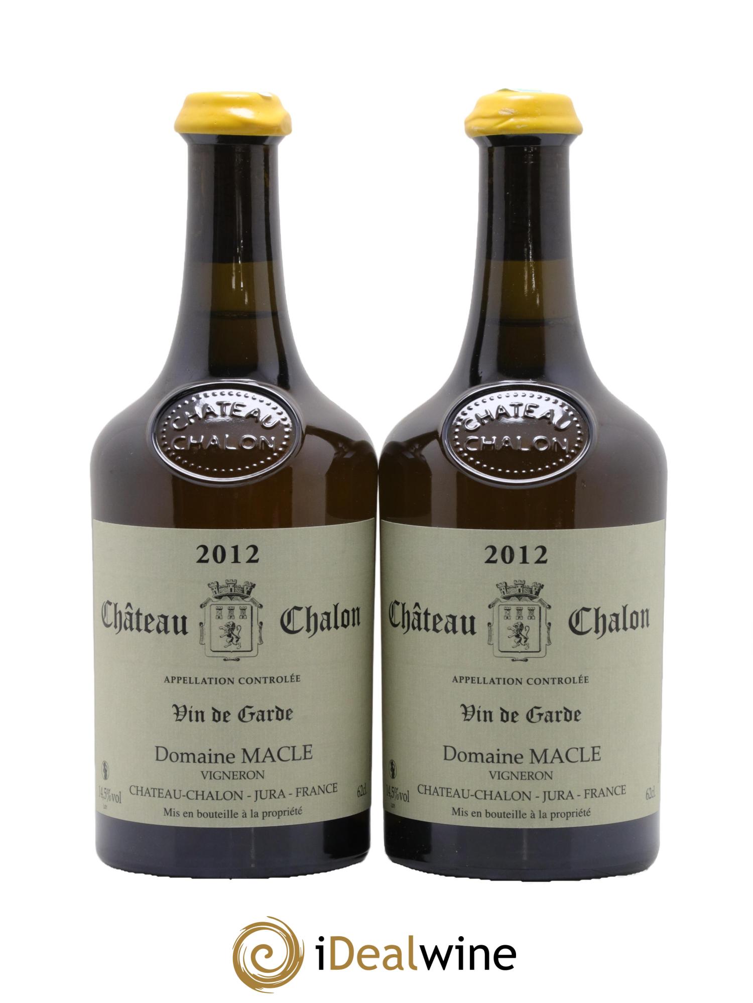 Château-Chalon Jean Macle 2012 - Lot de 2 clavelins - 0
