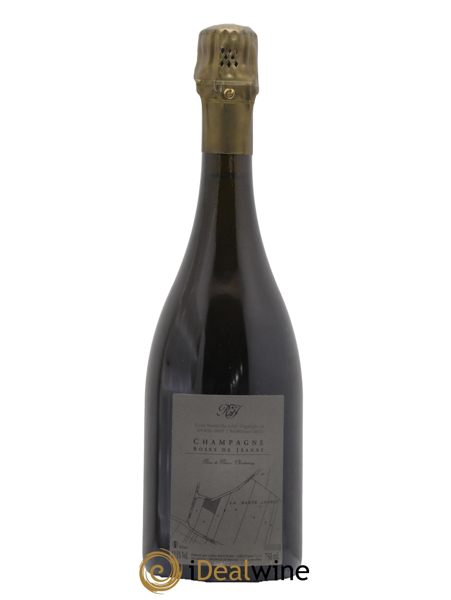 Roses de Jeanne La Haute-Lemblé Cédric Bouchard 2015 - Lot de 1 bouteille - 1