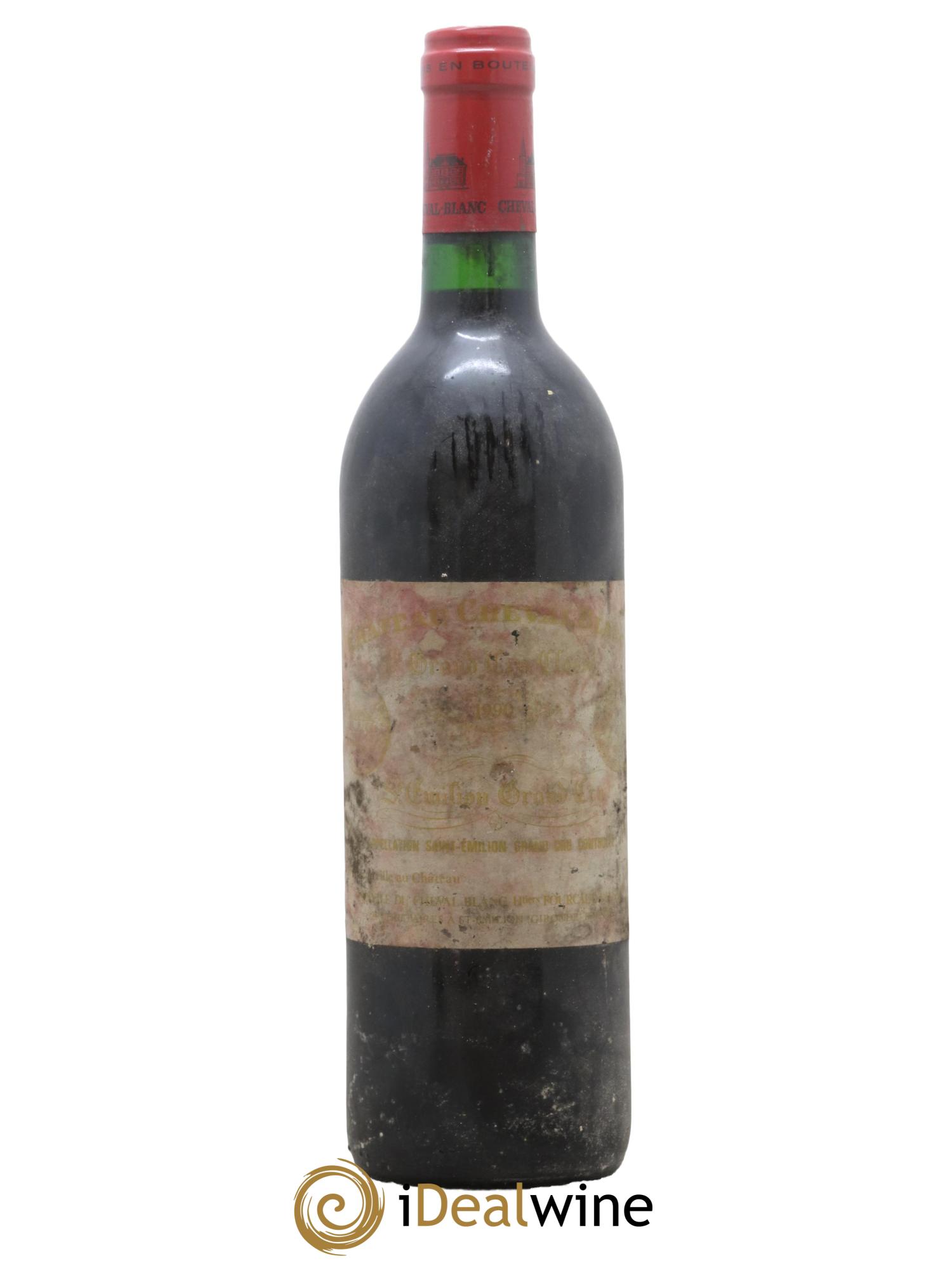 Château Cheval Blanc 1er Grand Cru Classé A 1990 - Lot de 1 bouteille - 0