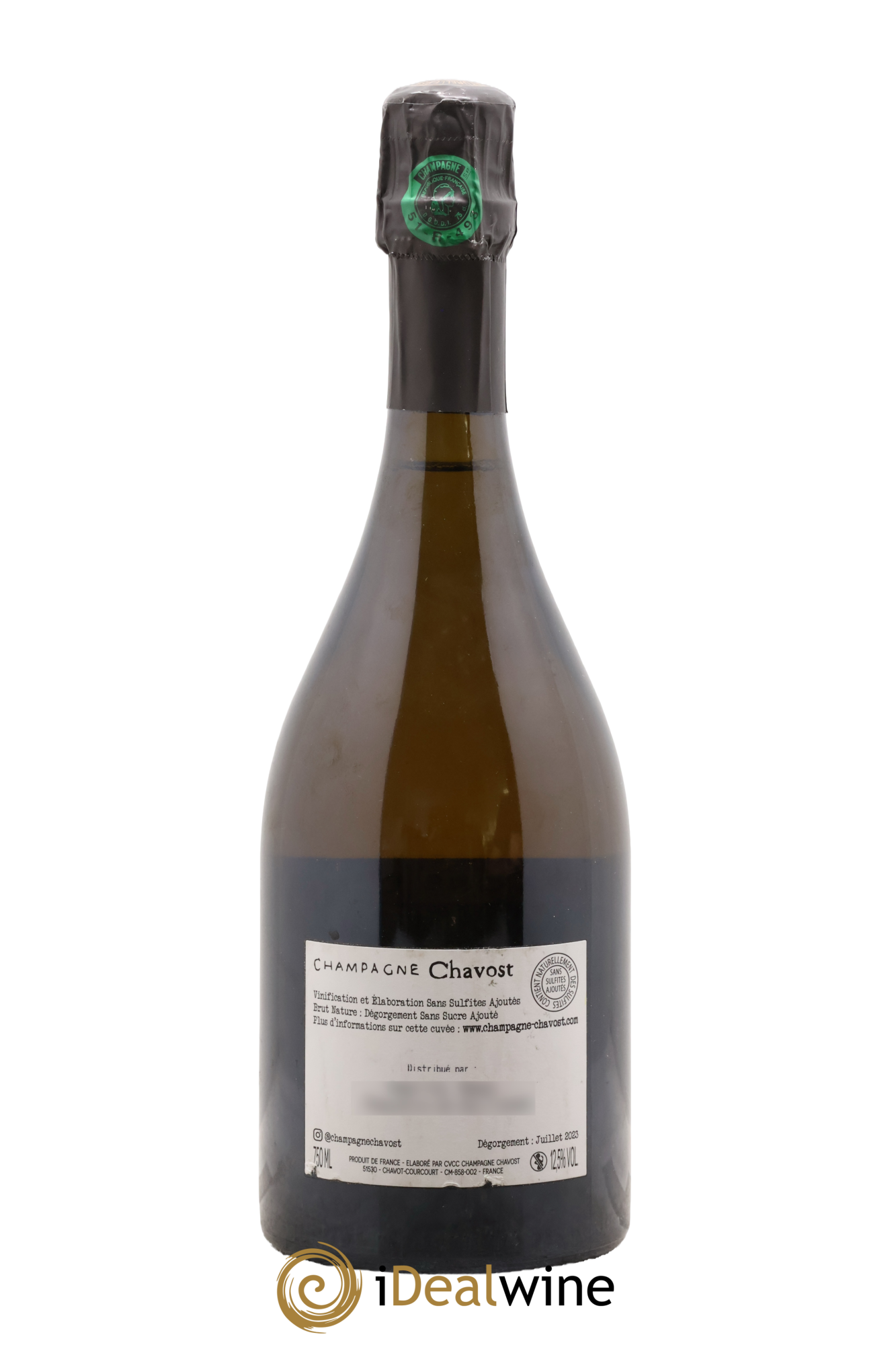Brut Nature Chavost - Lot de 1 bouteille - 1