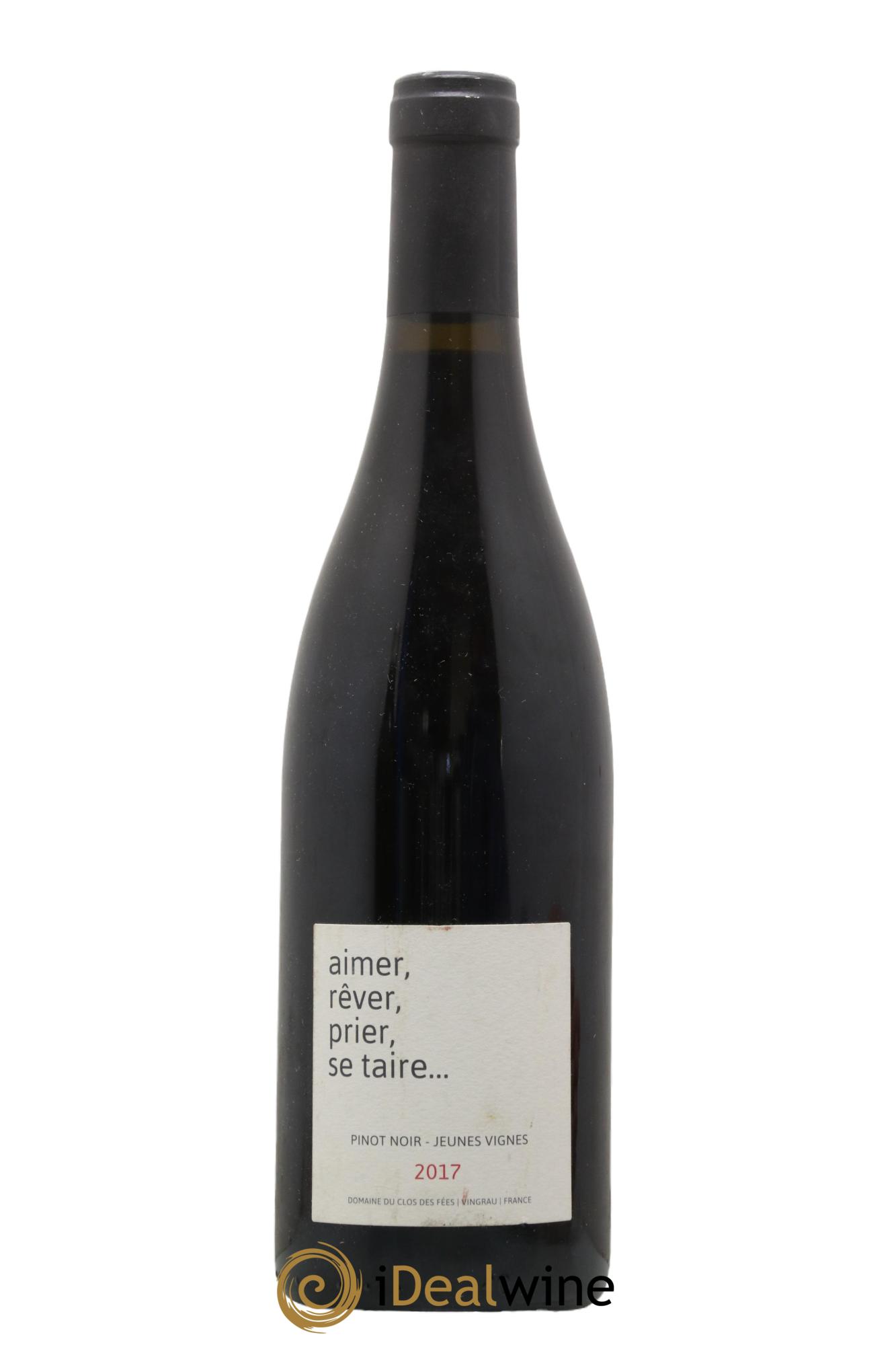 Côtes Catalanes Clos des Fées Aimer Rêver Prier Se taire Hervé Bizeul 2017 - Lot de 1 bouteille - 0