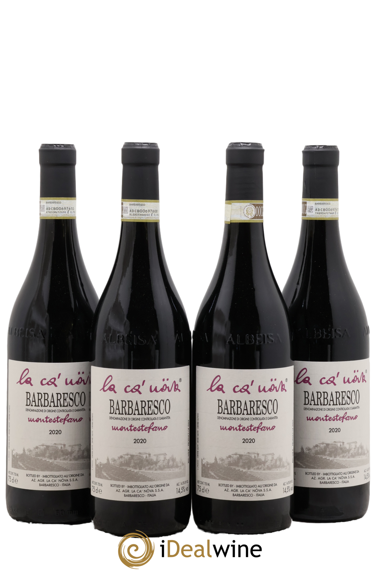 Barbaresco DOCG La Ca' Nova Montestefano 2020 - Posten von 4 Flaschen - 0