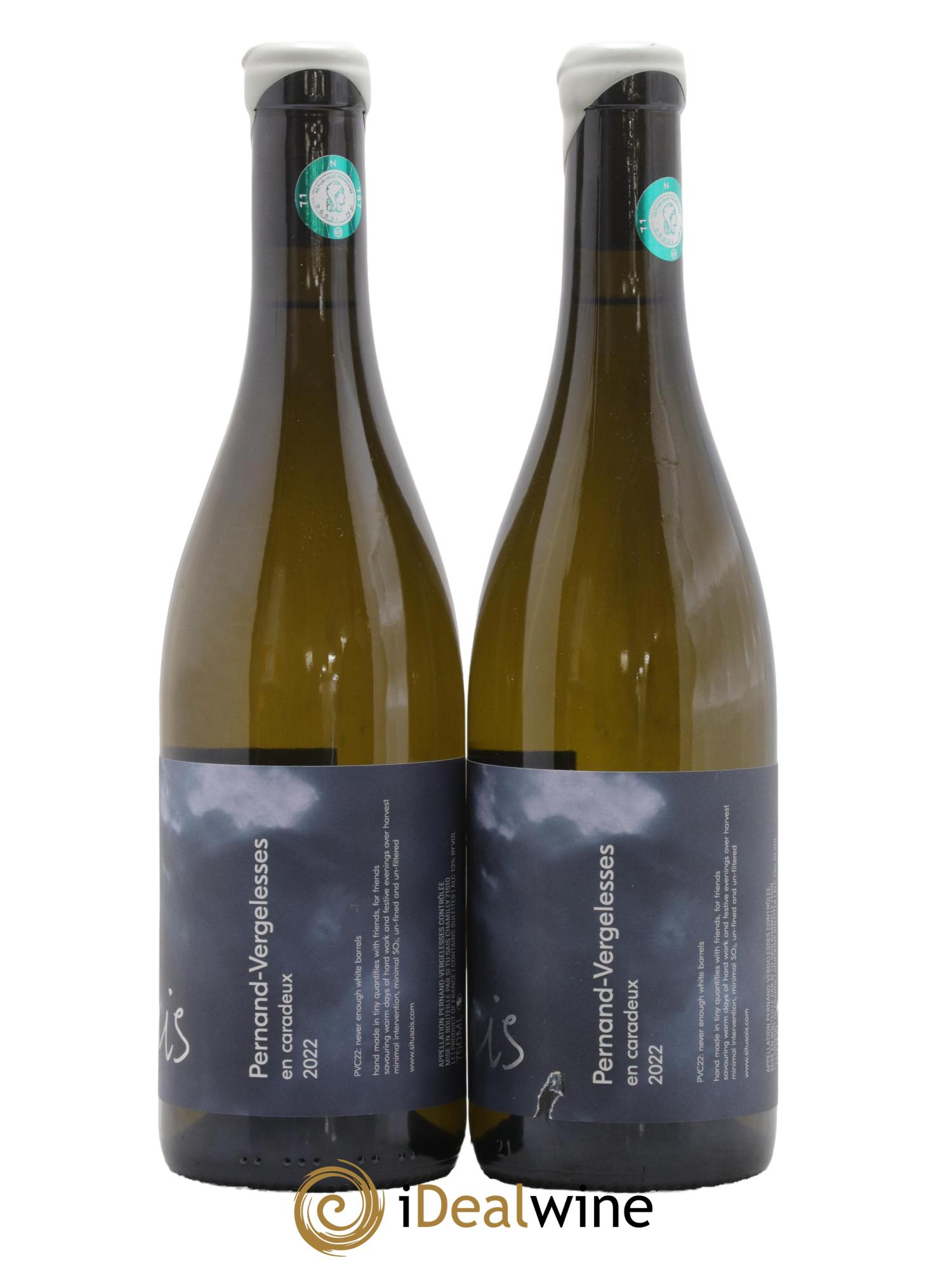 Pernand-Vergelesses En Caradeaux Si Tu Sais 2022 - Lot of 2 bottles - 1