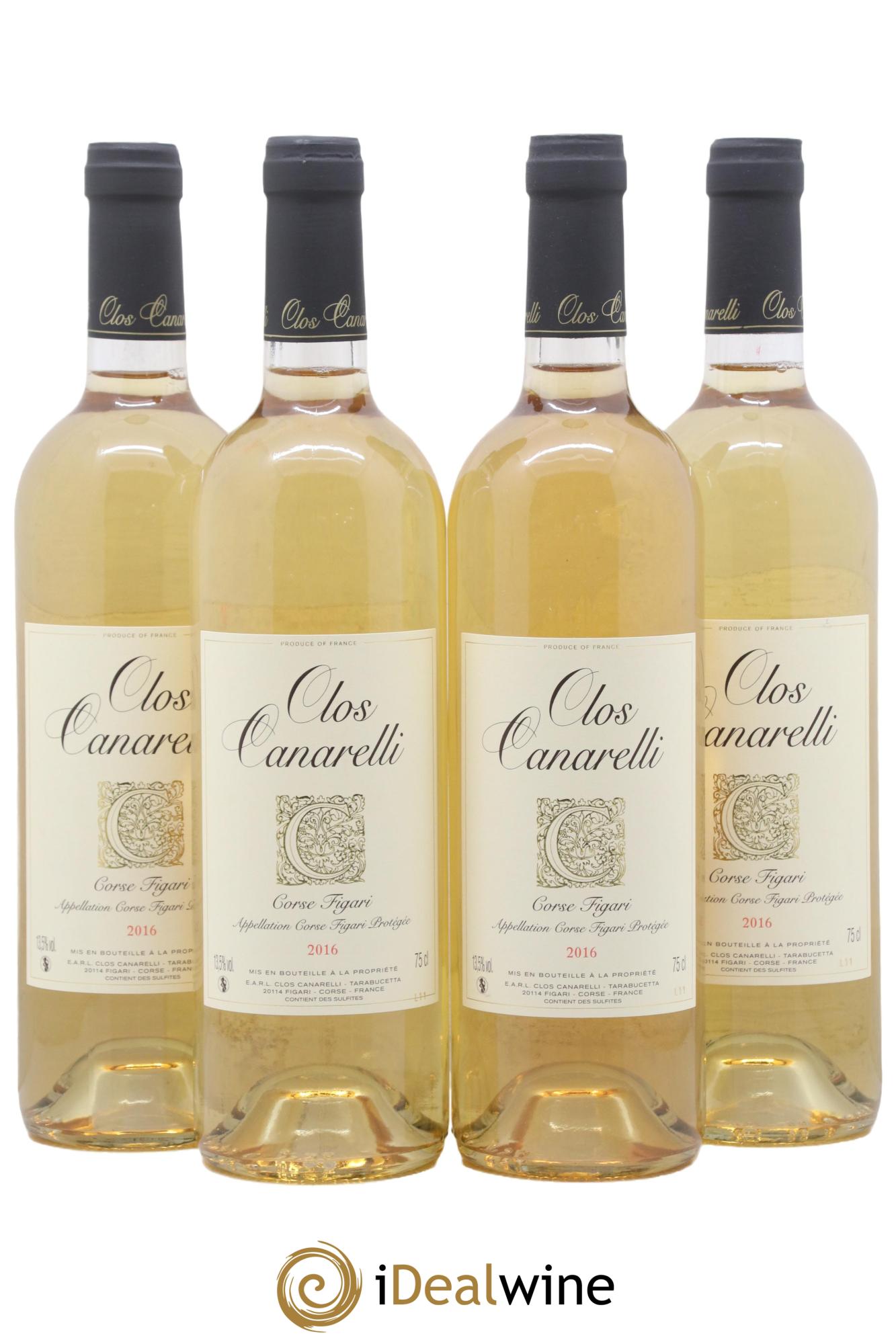 Figari Clos Canarelli 2016 - Lot de 4 bouteilles - 0
