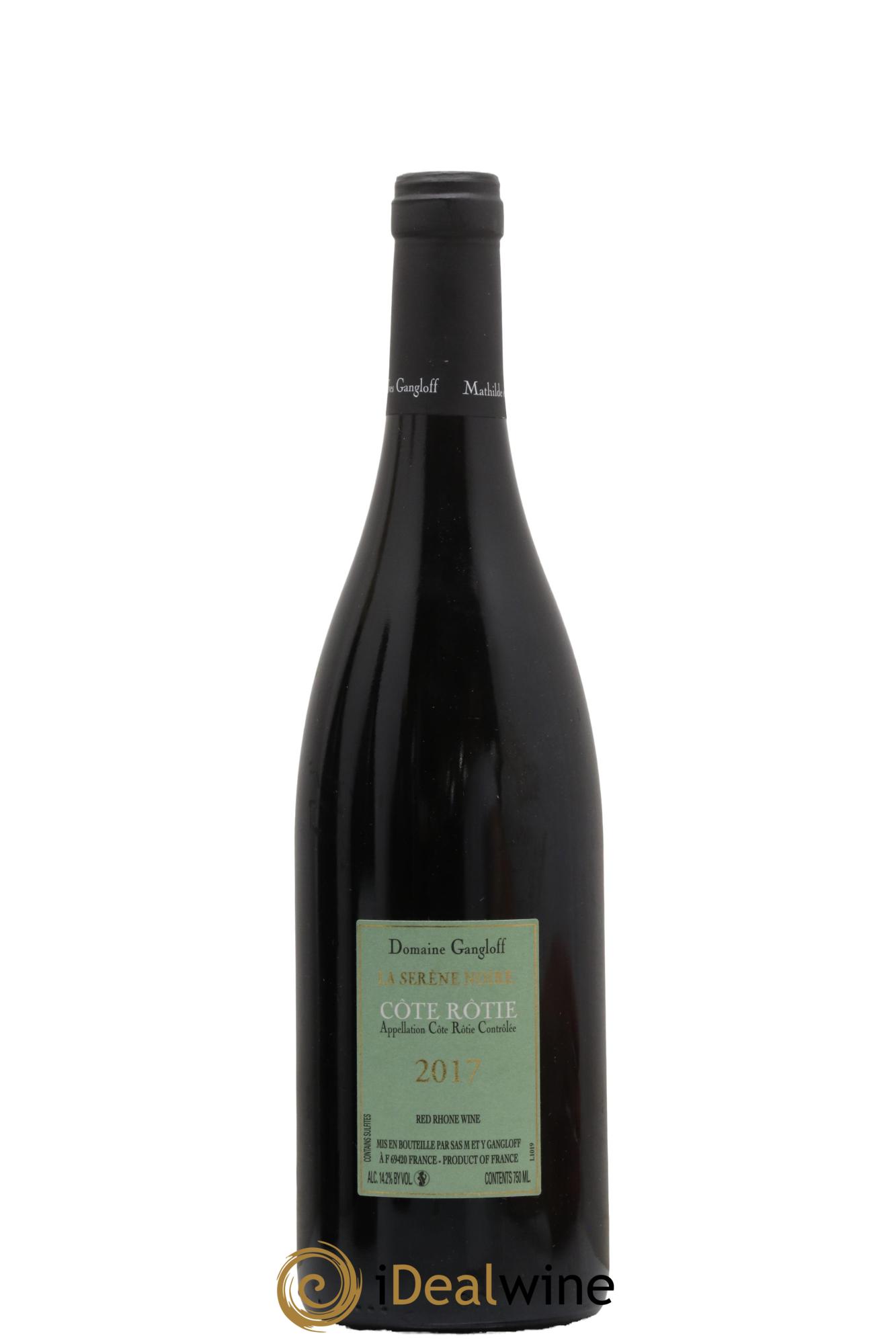 Côte-Rôtie La Sereine Noire Gangloff (Domaine) 2017 - Lotto di 1 bottiglia - 1